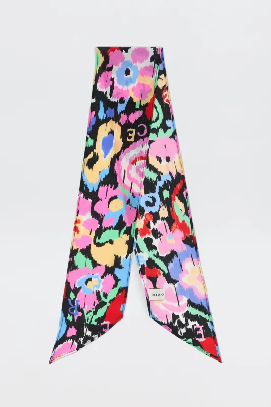 Alexa - Ikat Bloom Charcoal sold by RIXO