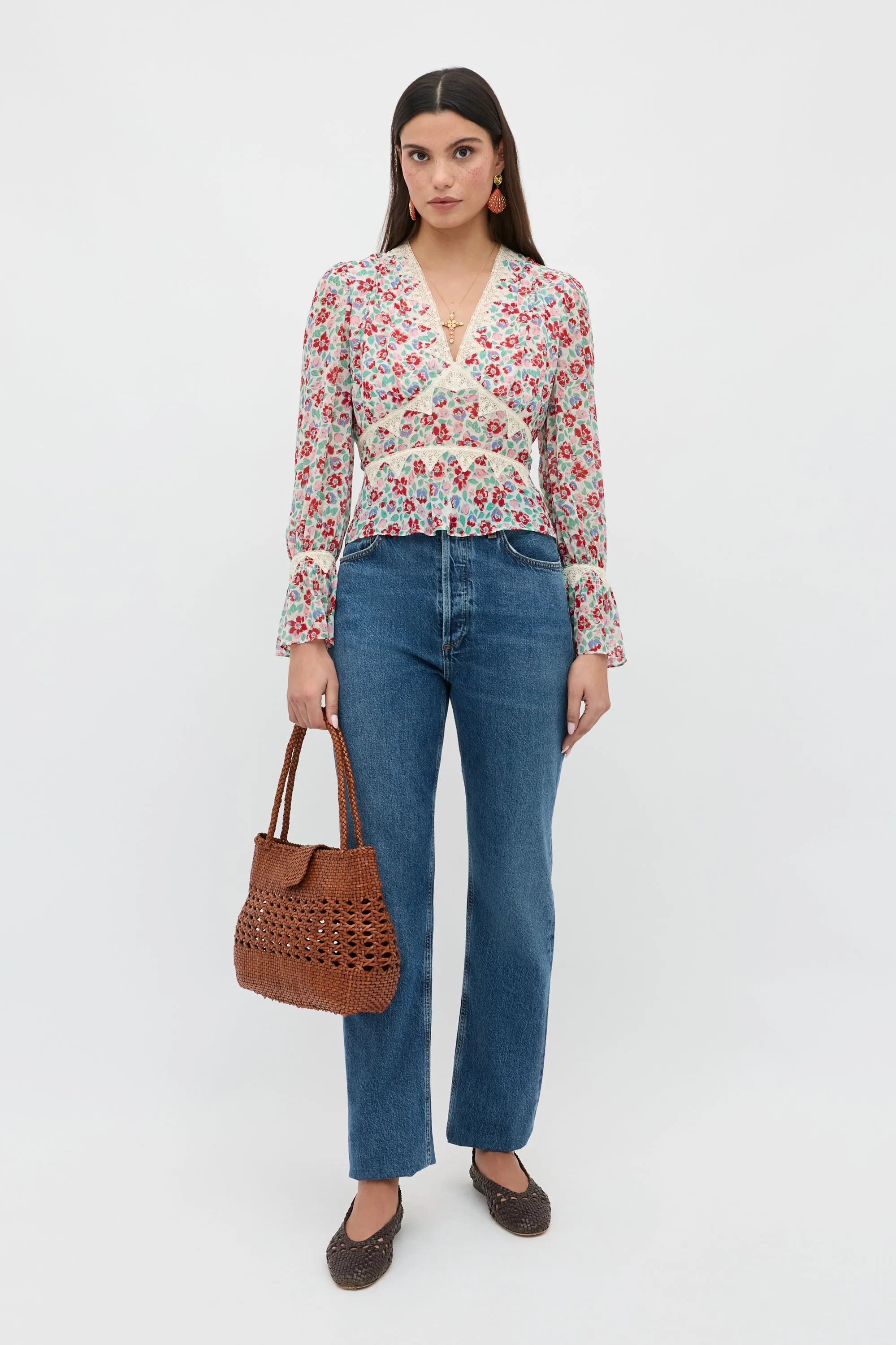 Lenara - Jeannie Bloom Ivory sold by RIXO product image thumbnail 2