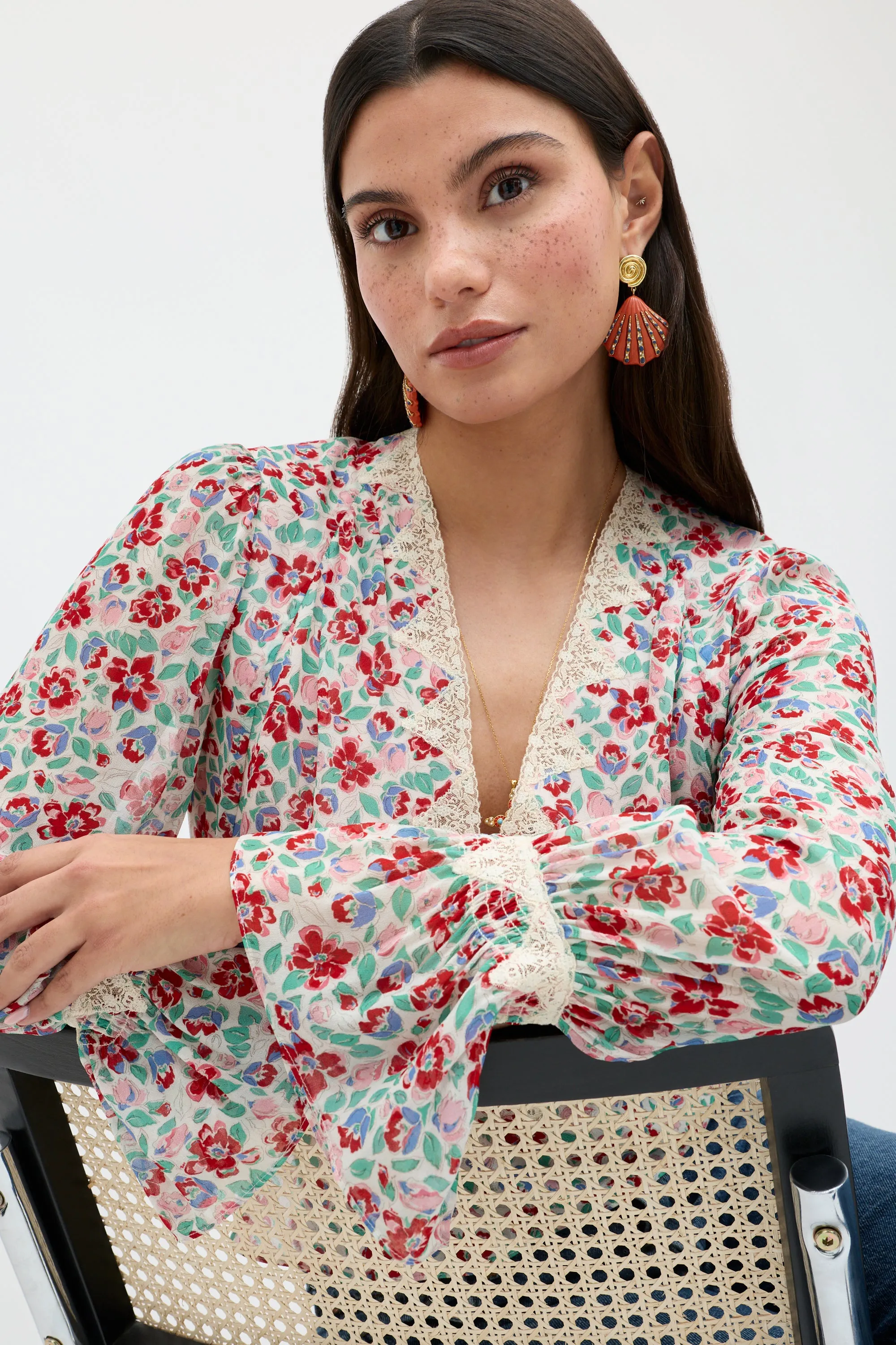 Lenara - Jeannie Bloom Ivory sold by RIXO product image thumbnail 3