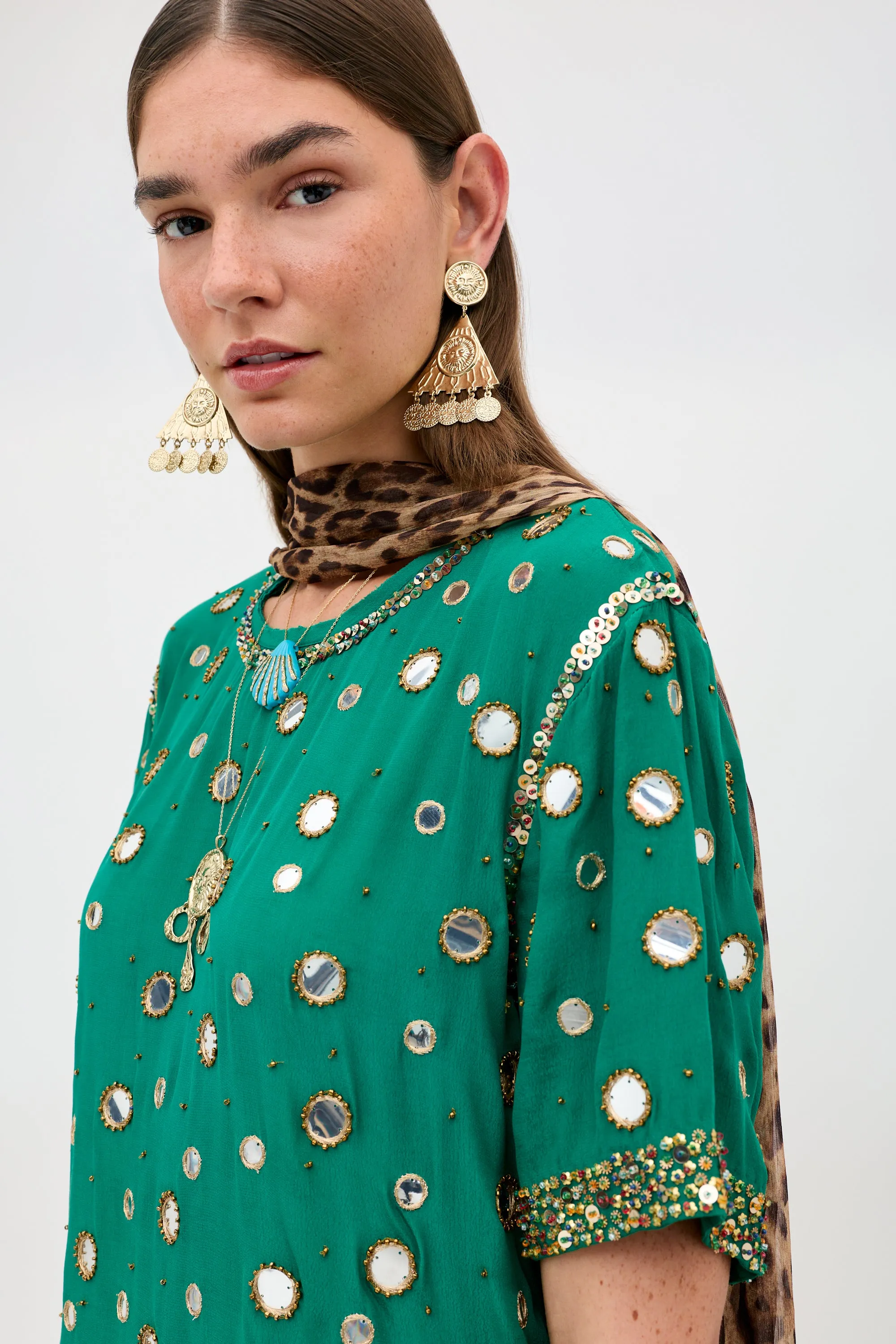 Cruz - Lume Embellishment Dark Green sold by RIXO product image thumbnail 4