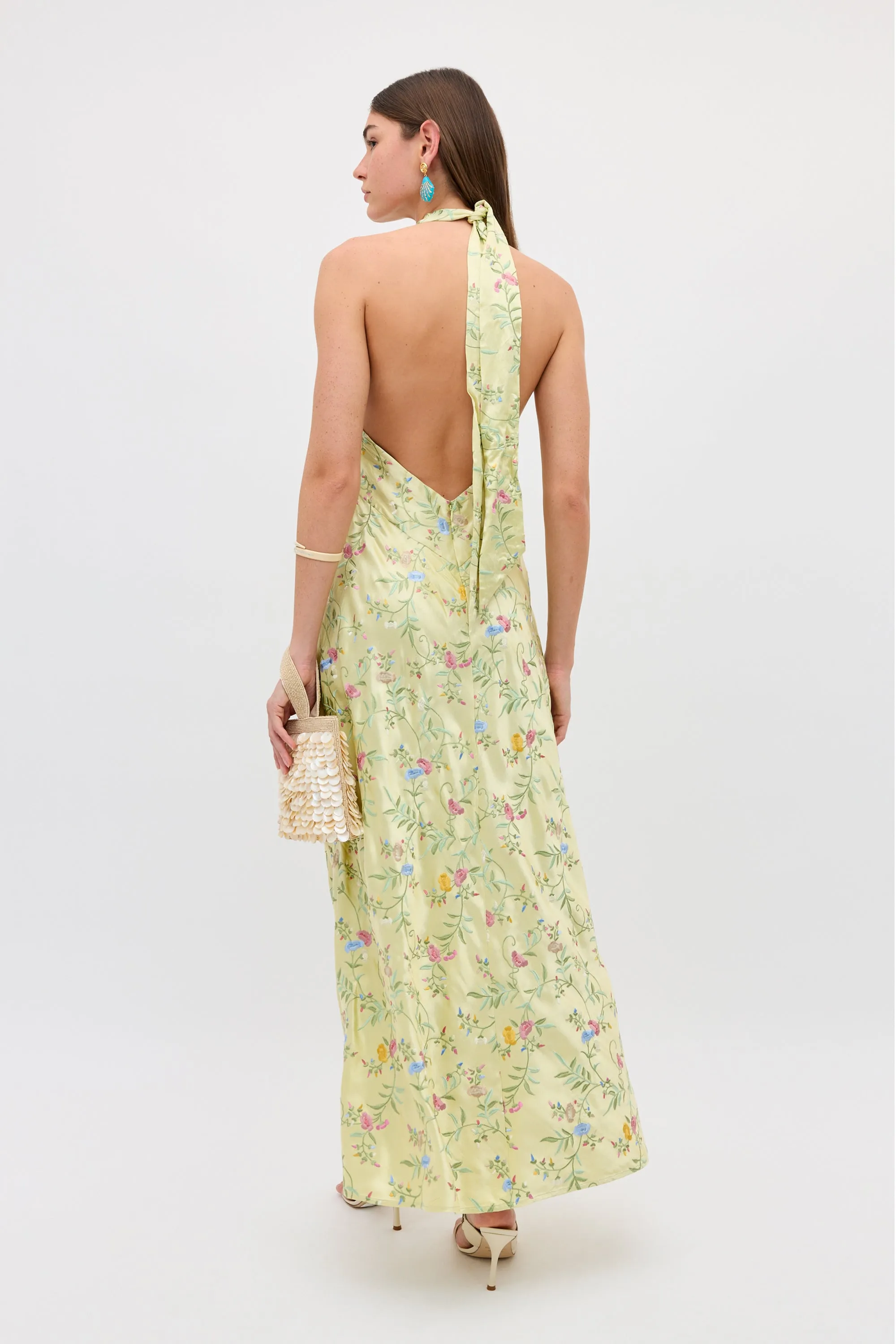 Dune - Botanical Embroidery Green sold by RIXO product image thumbnail 5