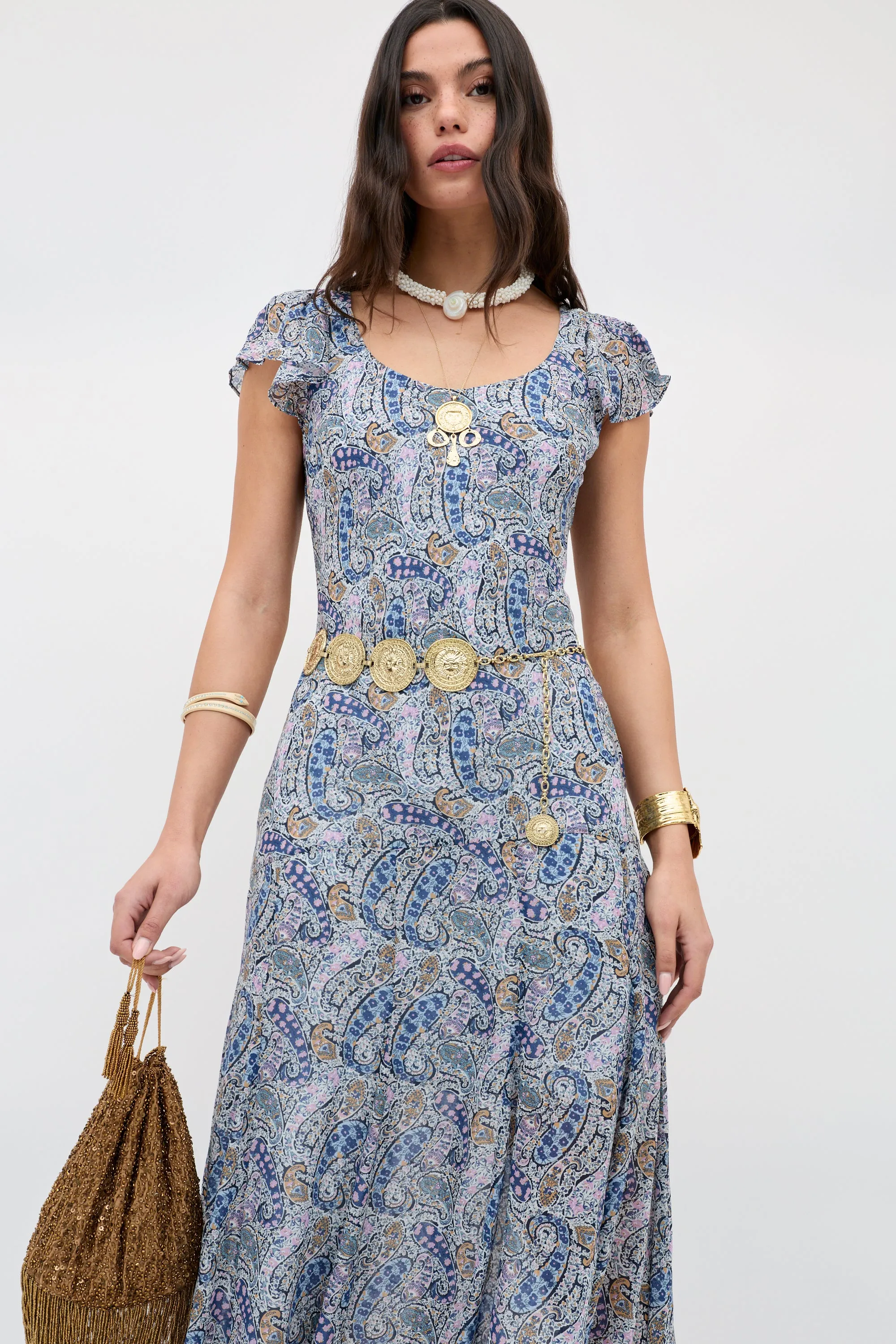 Erianne - Bourton Navy sold by RIXO product image thumbnail 4