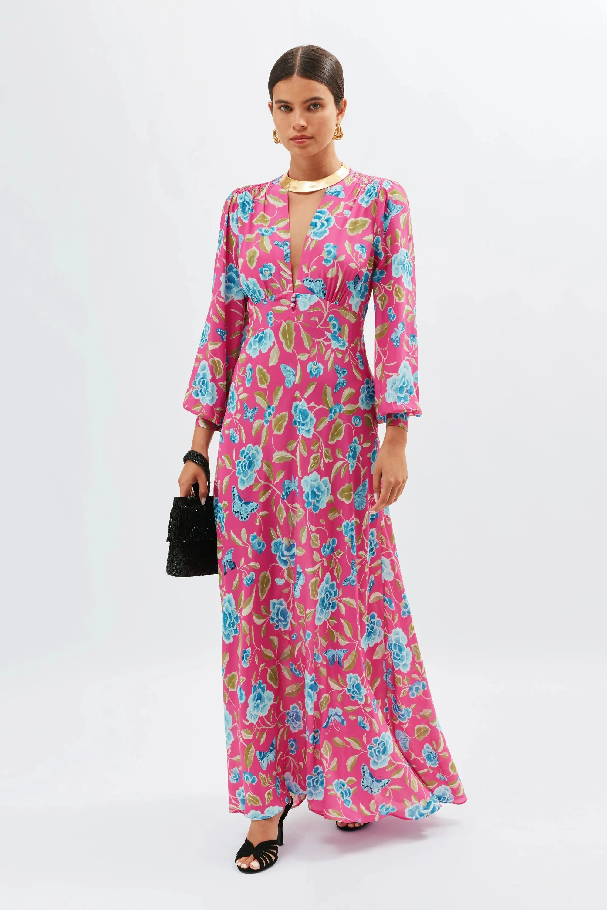 Emory - Butterfly Floral Magenta sold by RIXO product image thumbnail 3