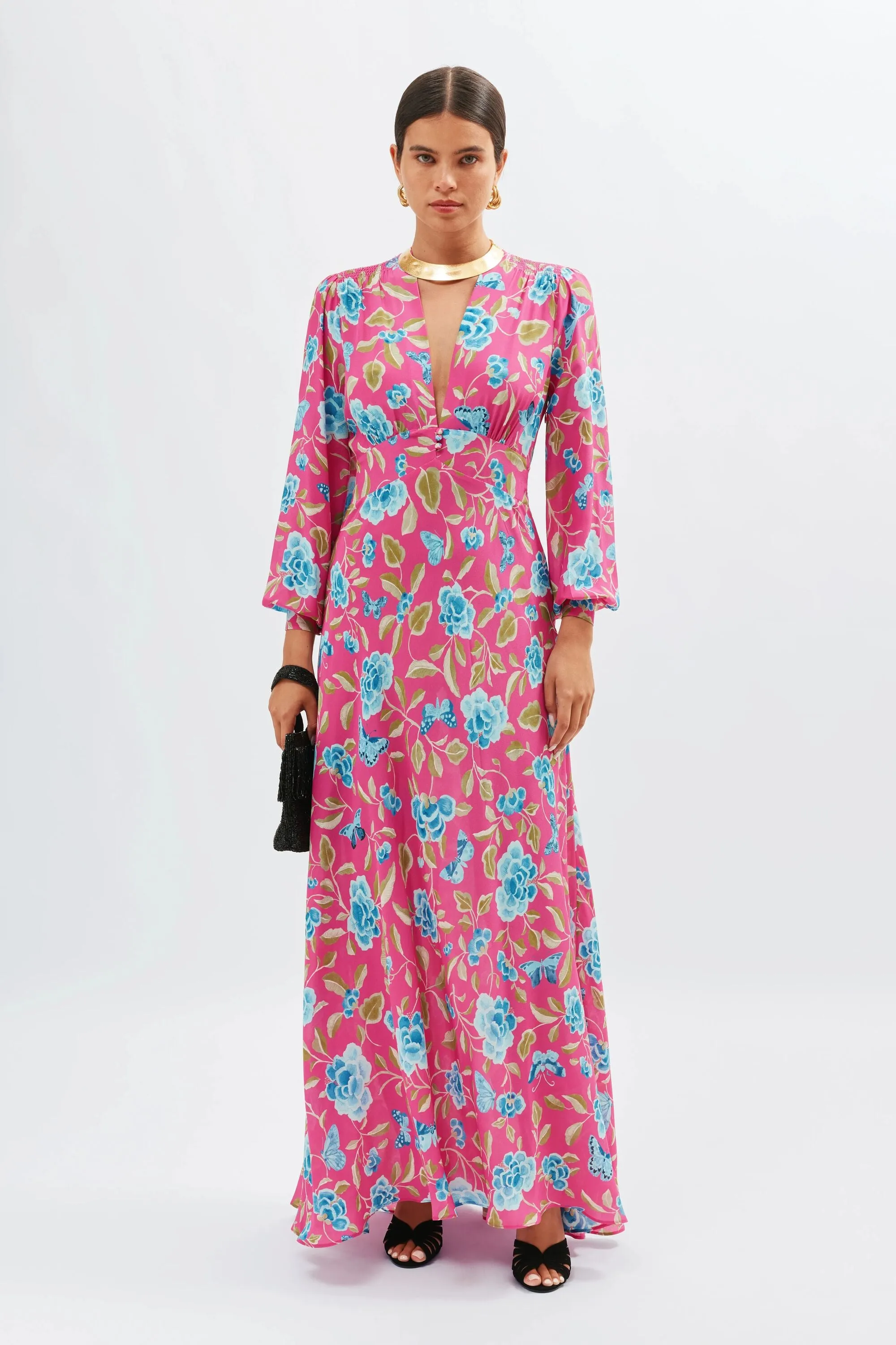 Emory - Butterfly Floral Magenta sold by RIXO product image thumbnail 5
