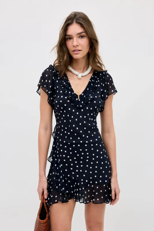 Tally - Layla Dot Navy made by RIXO