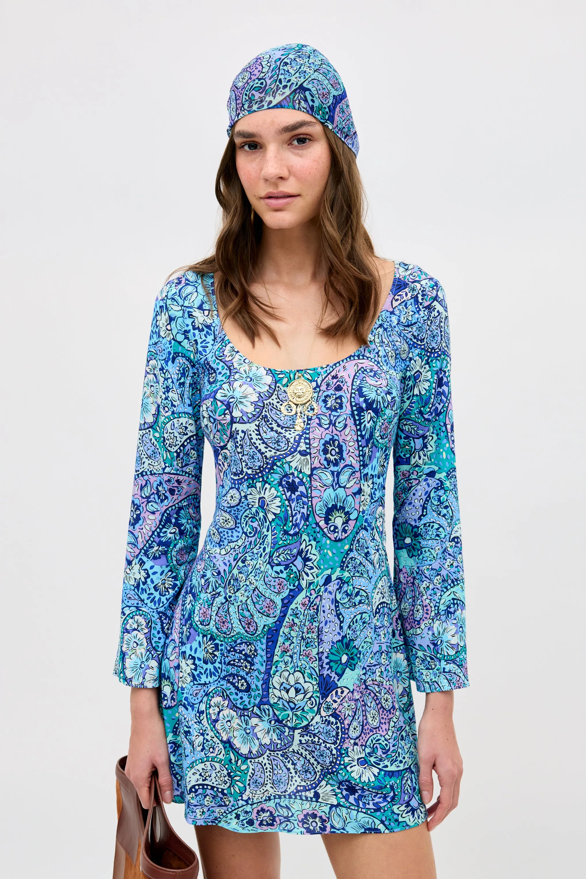 Dulce - Paisley Floral Blue sold by RIXO