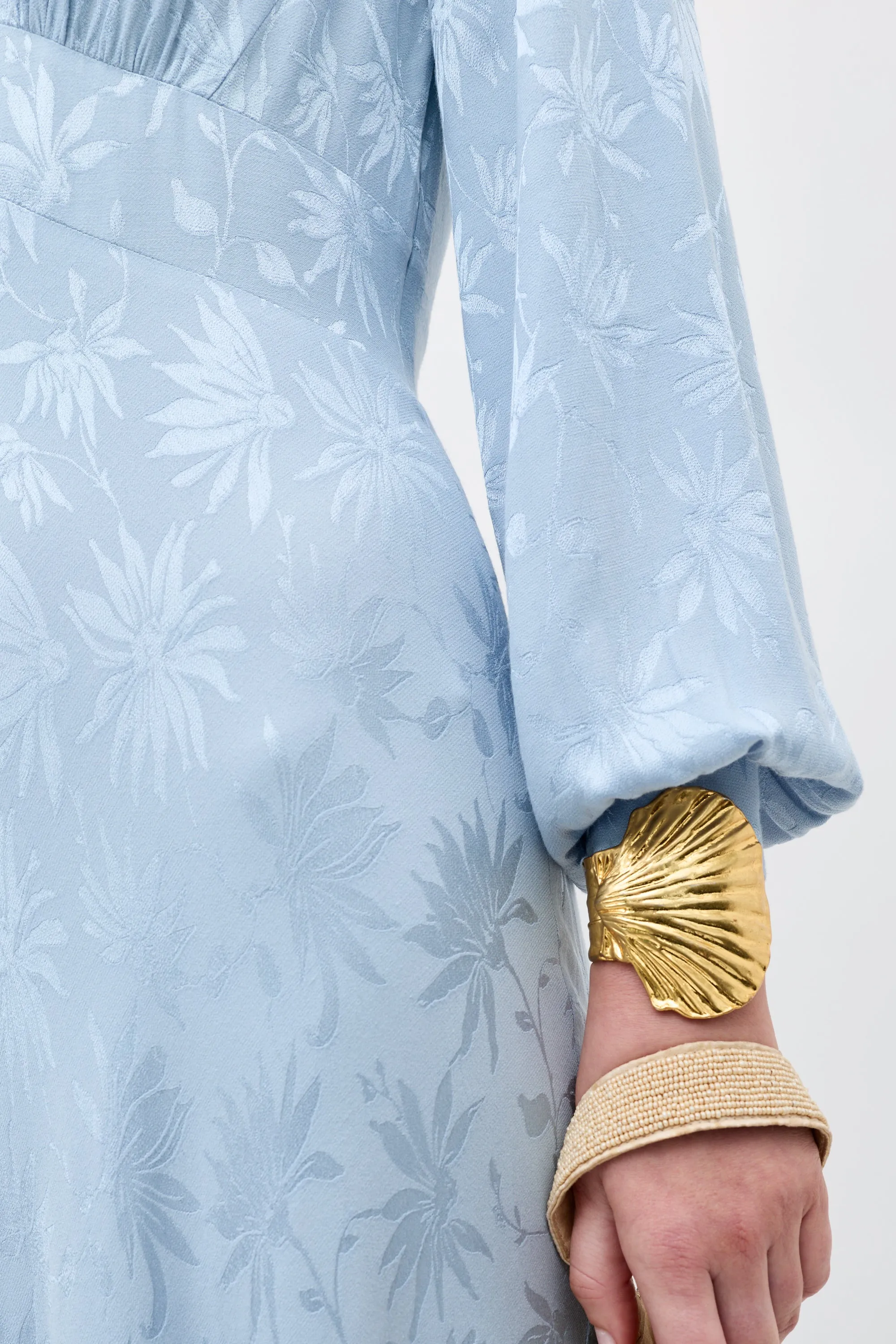 Emory - Daisy Jacquard Bluebell sold by RIXO product image thumbnail 3