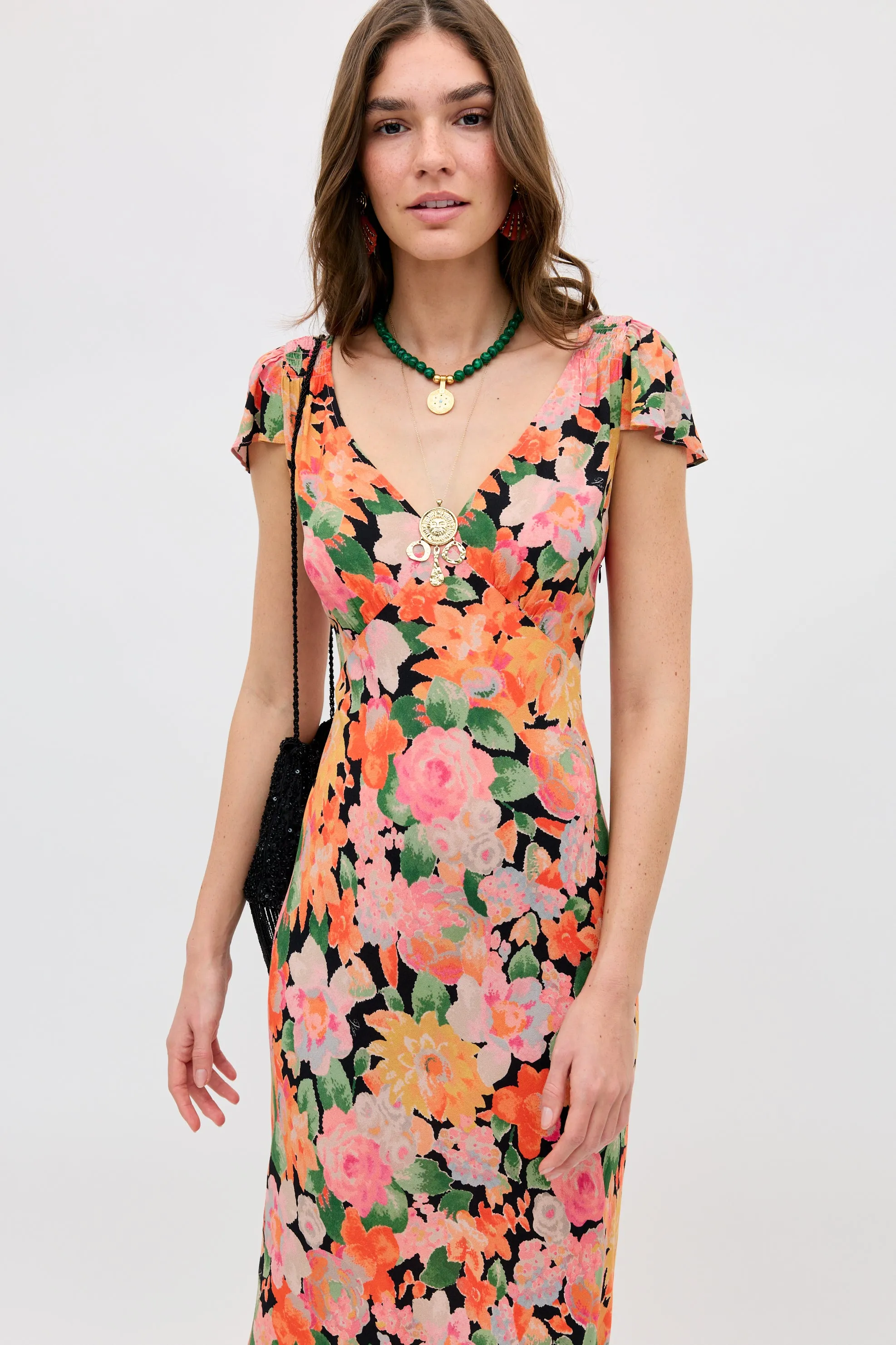 Cathy - Chelsea Floral Black sold by RIXO product image thumbnail 4