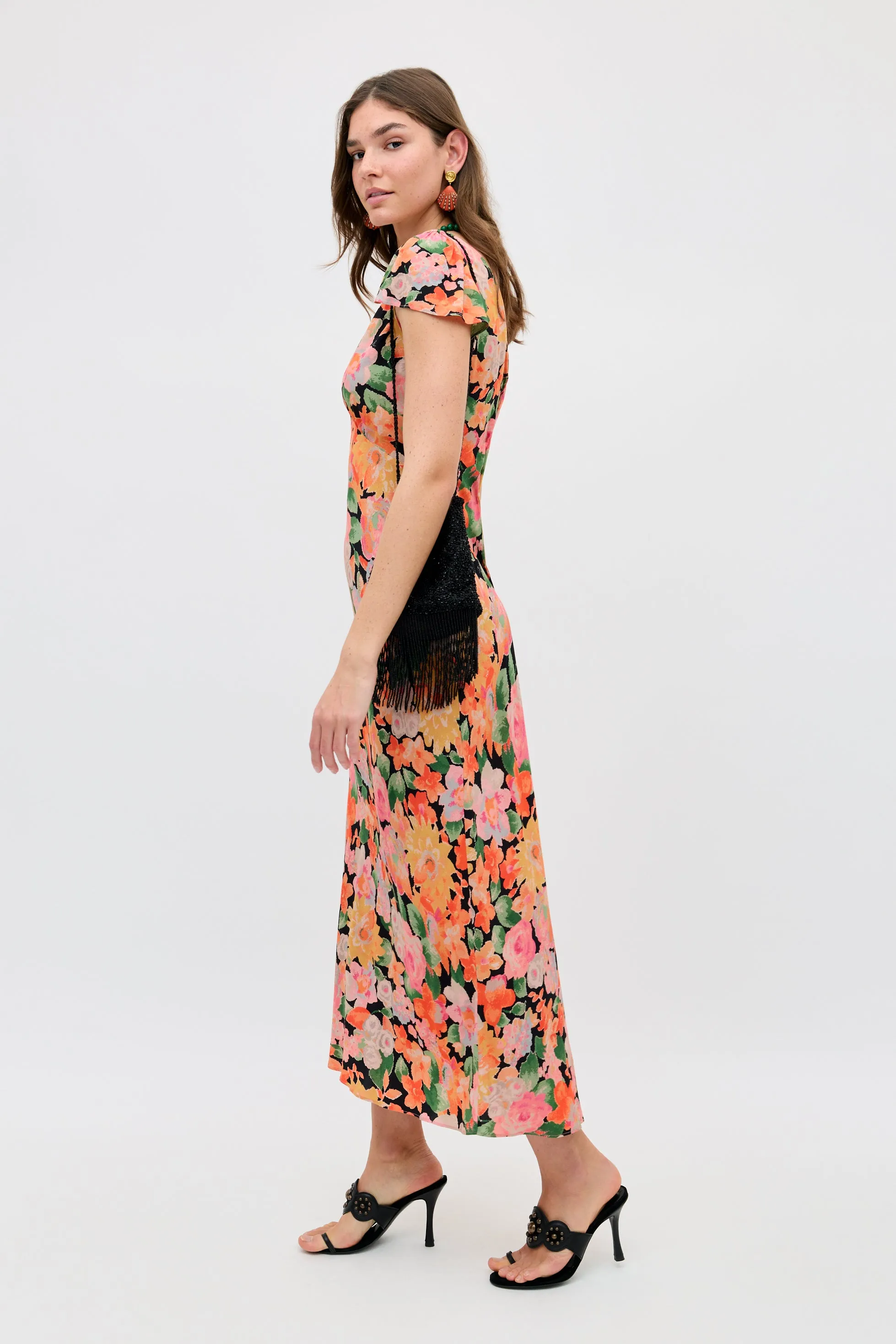 Cathy - Chelsea Floral Black sold by RIXO product image thumbnail 2