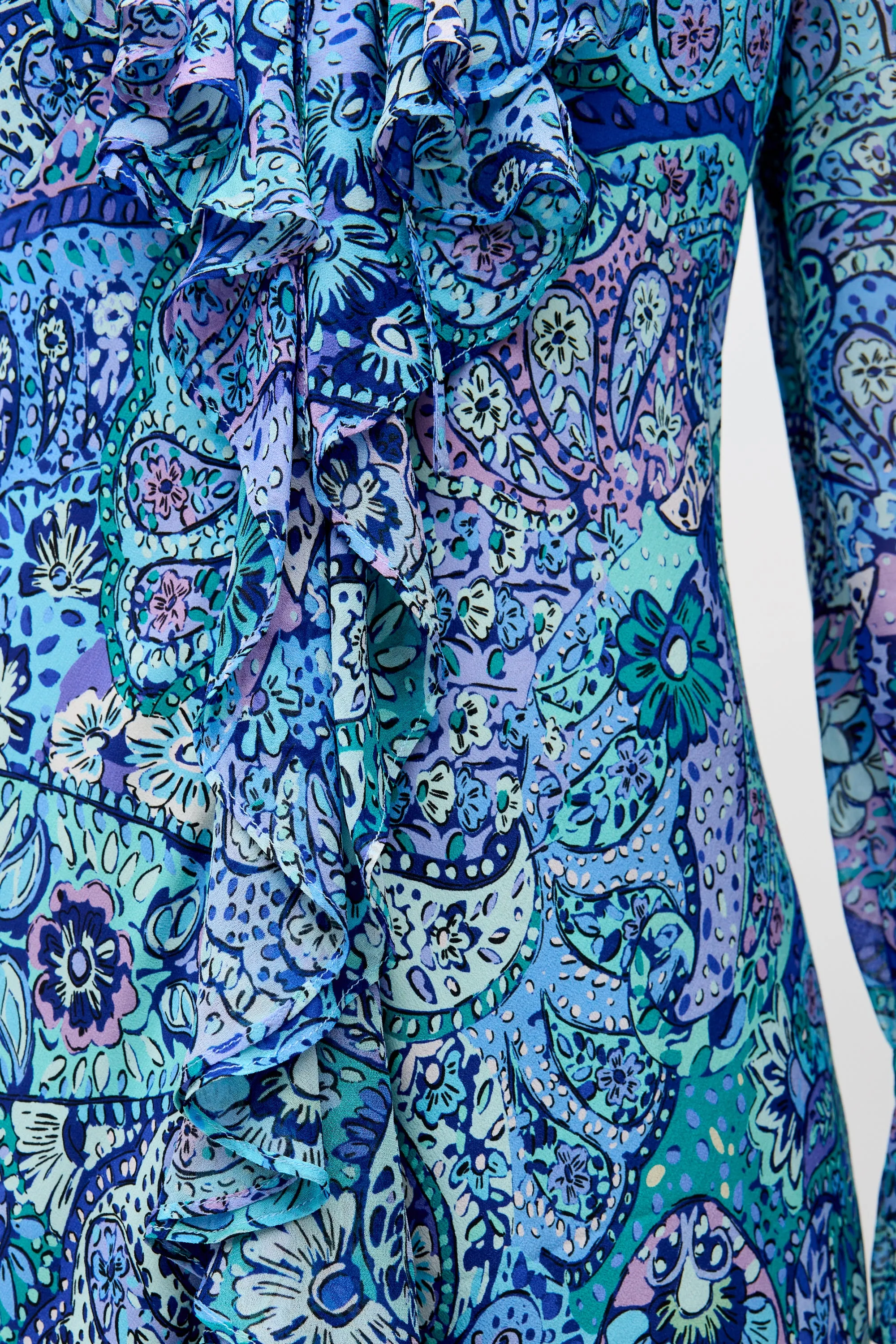 Gracye - Paisley Floral Blue sold by RIXO product image thumbnail 3