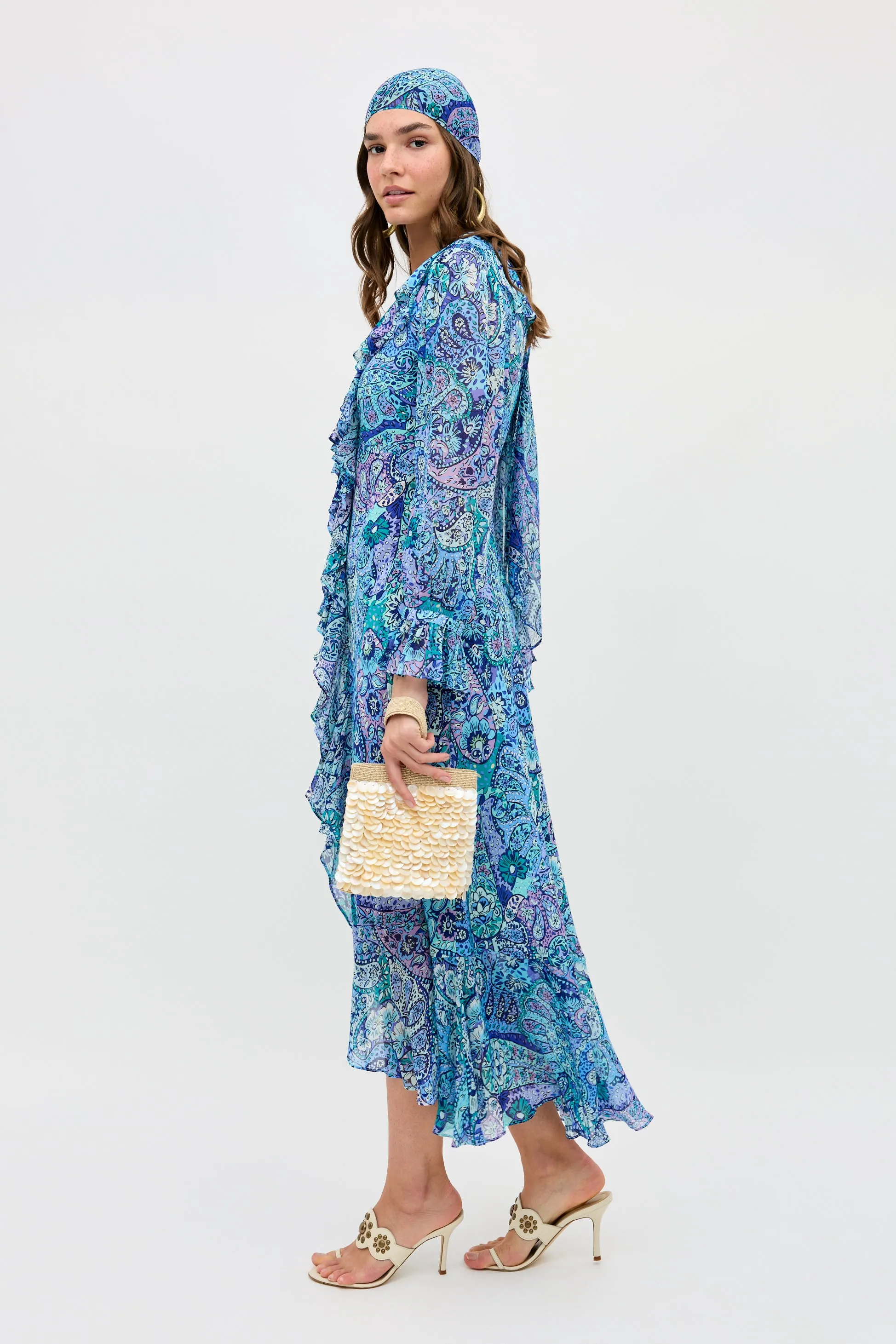 Gracye - Paisley Floral Blue sold by RIXO product image thumbnail 2