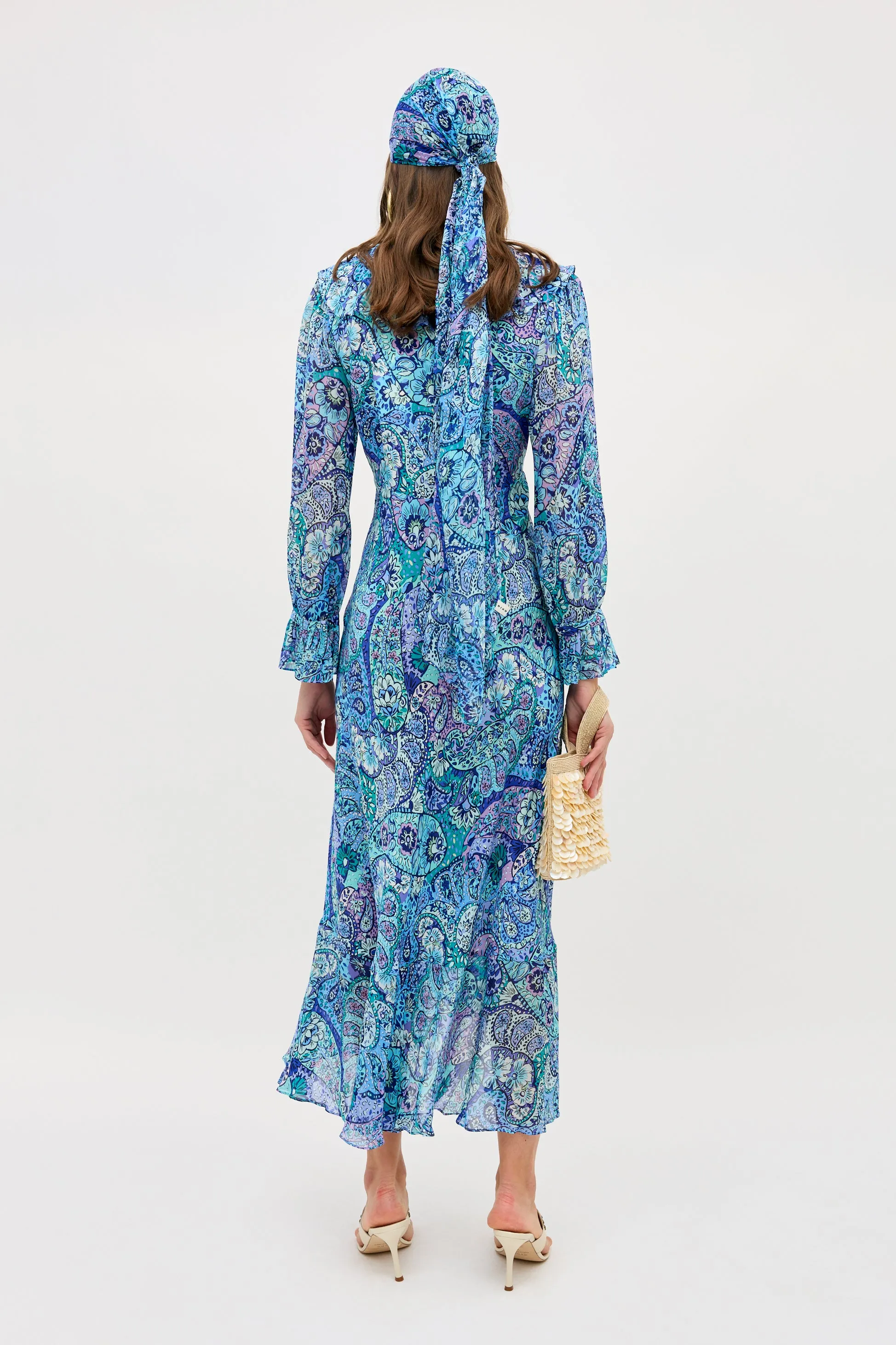 Gracye - Paisley Floral Blue sold by RIXO product image thumbnail 5