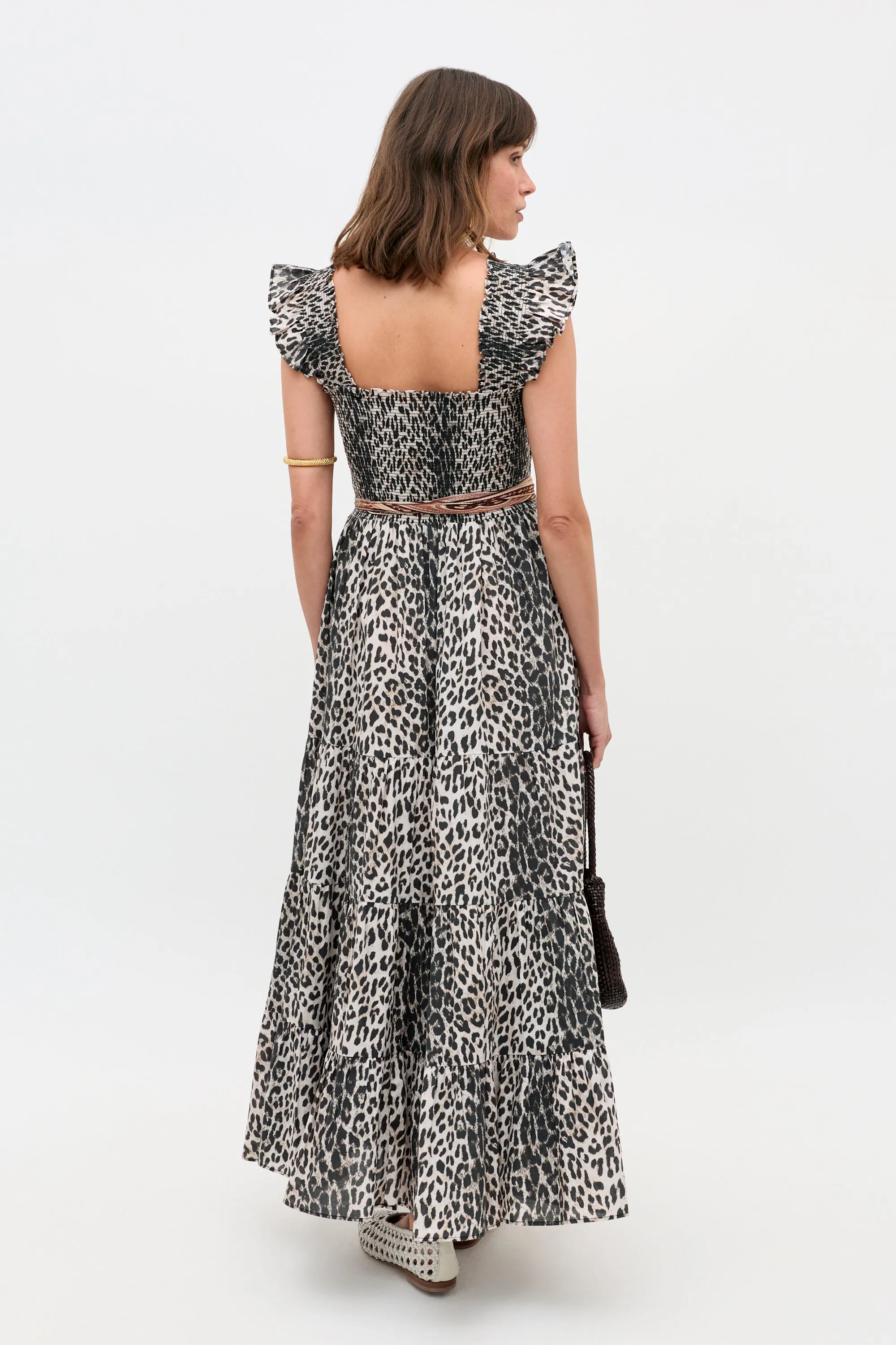 Kendall - Nina Leopard Mocha sold by RIXO product image thumbnail 4