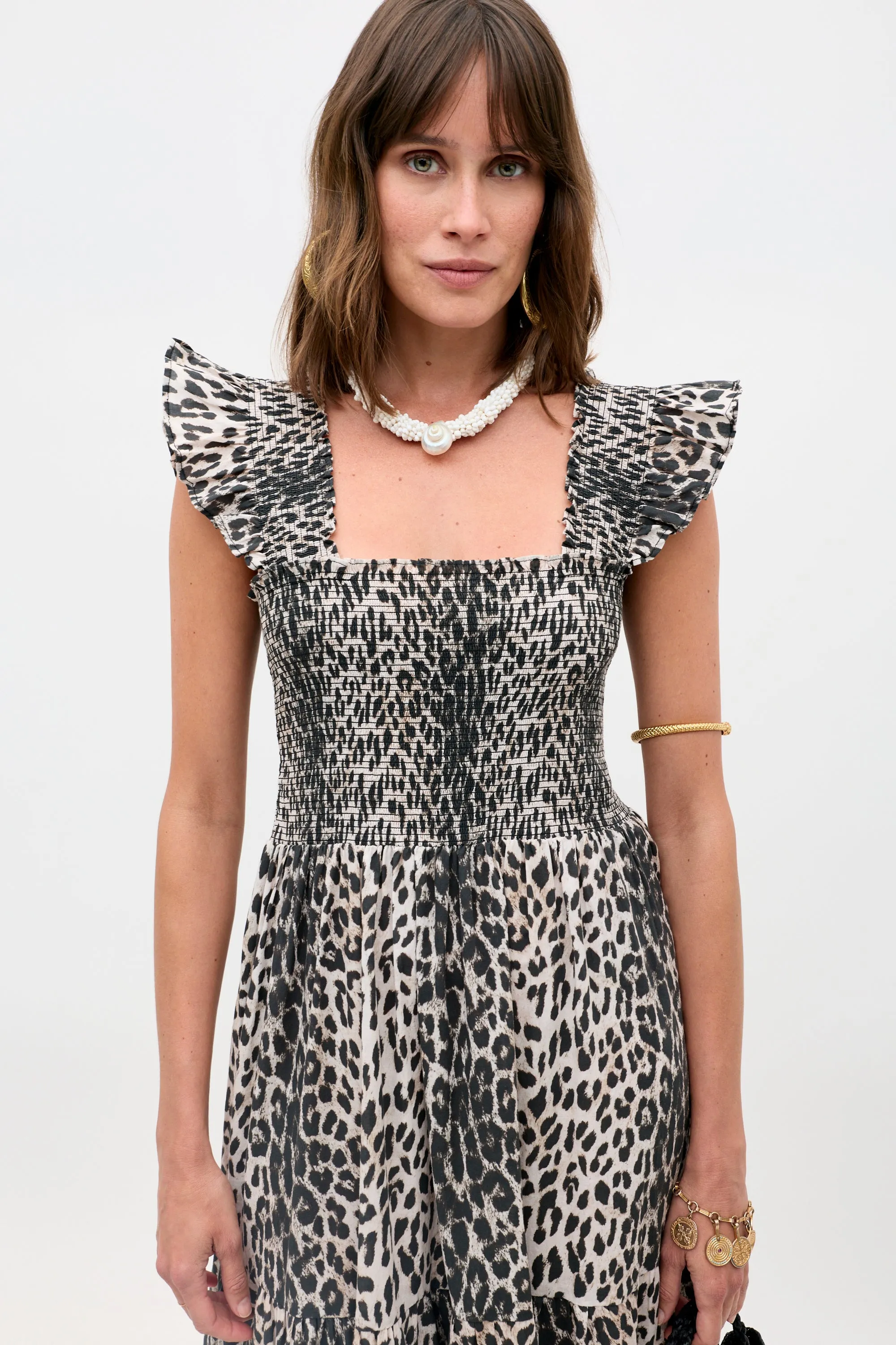 Kendall - Nina Leopard Mocha sold by RIXO product image thumbnail 3