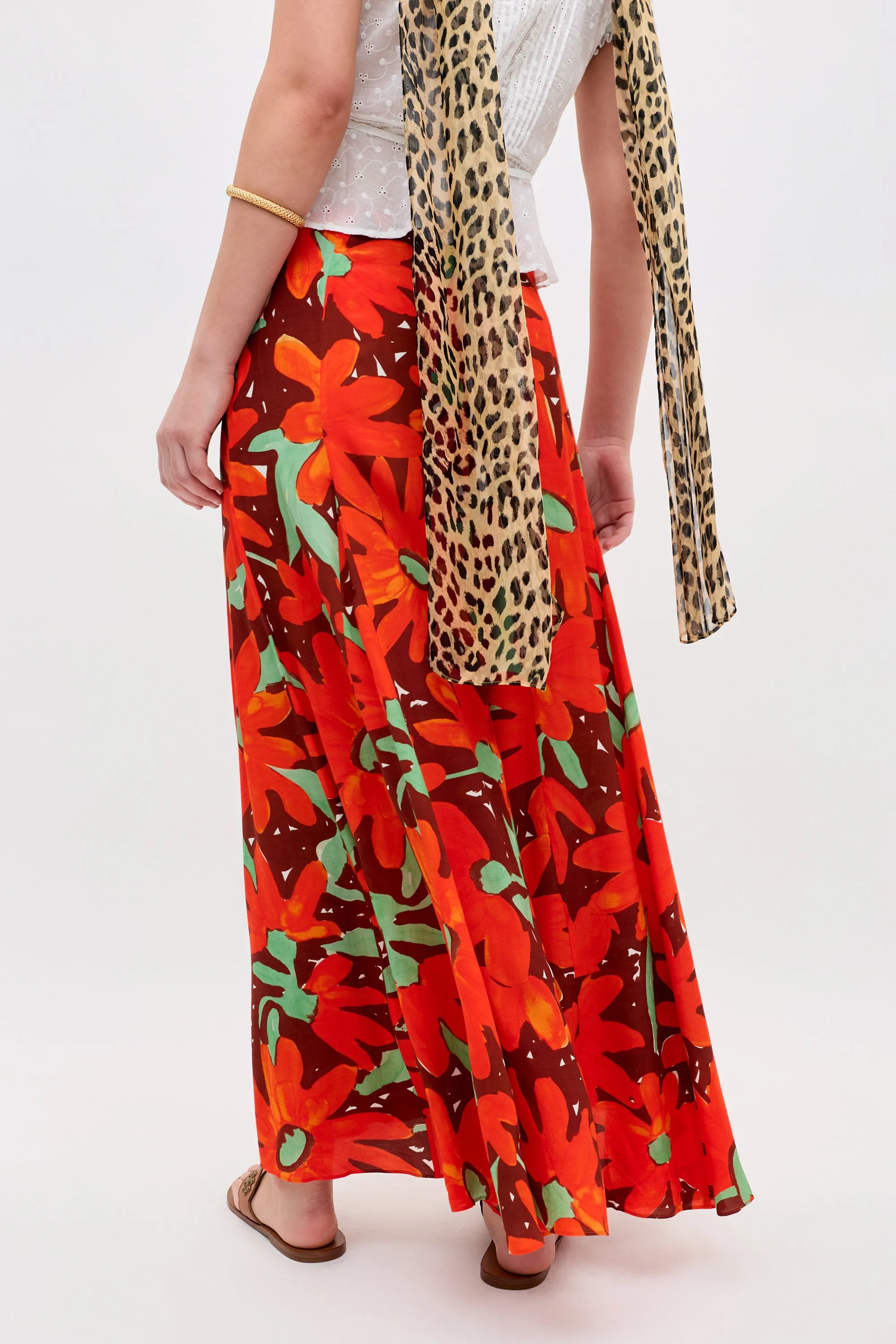 Billy - Danish Floral Orange sold by RIXO product image thumbnail 3