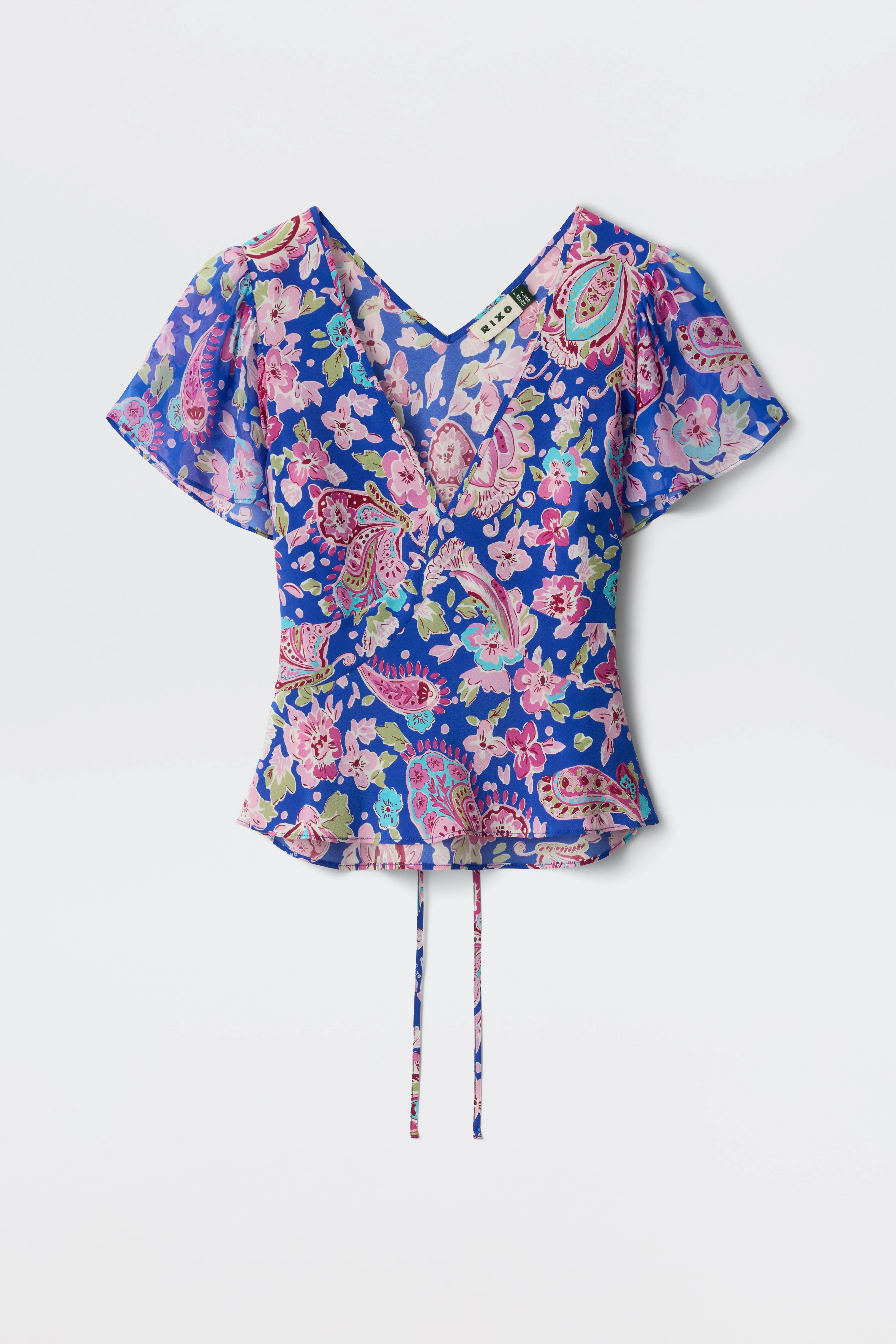 Lania - Cara Floral Blue sold by RIXO product image thumbnail 5