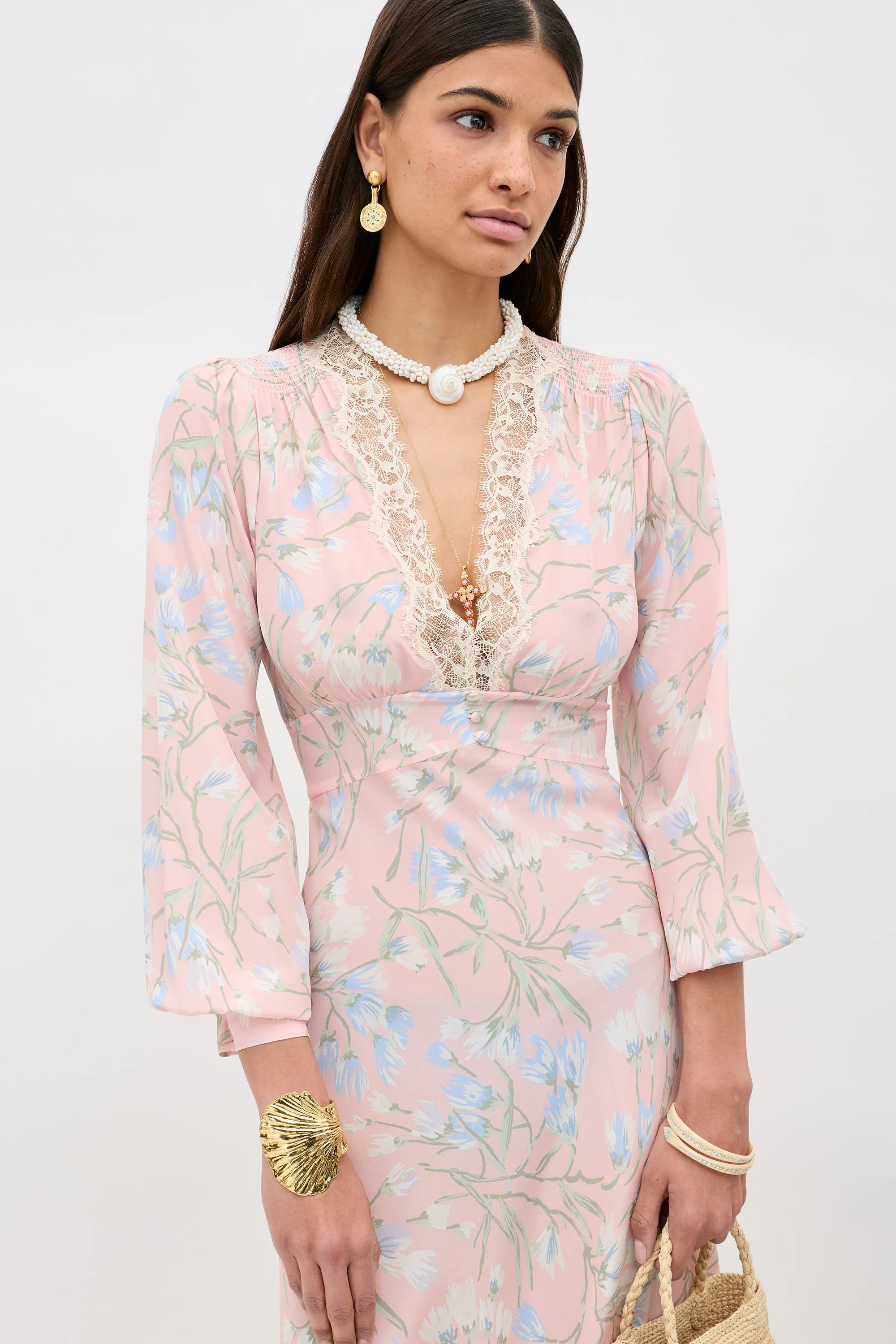 Emory - Watercolour Floral Pink sold by RIXO product image thumbnail 4
