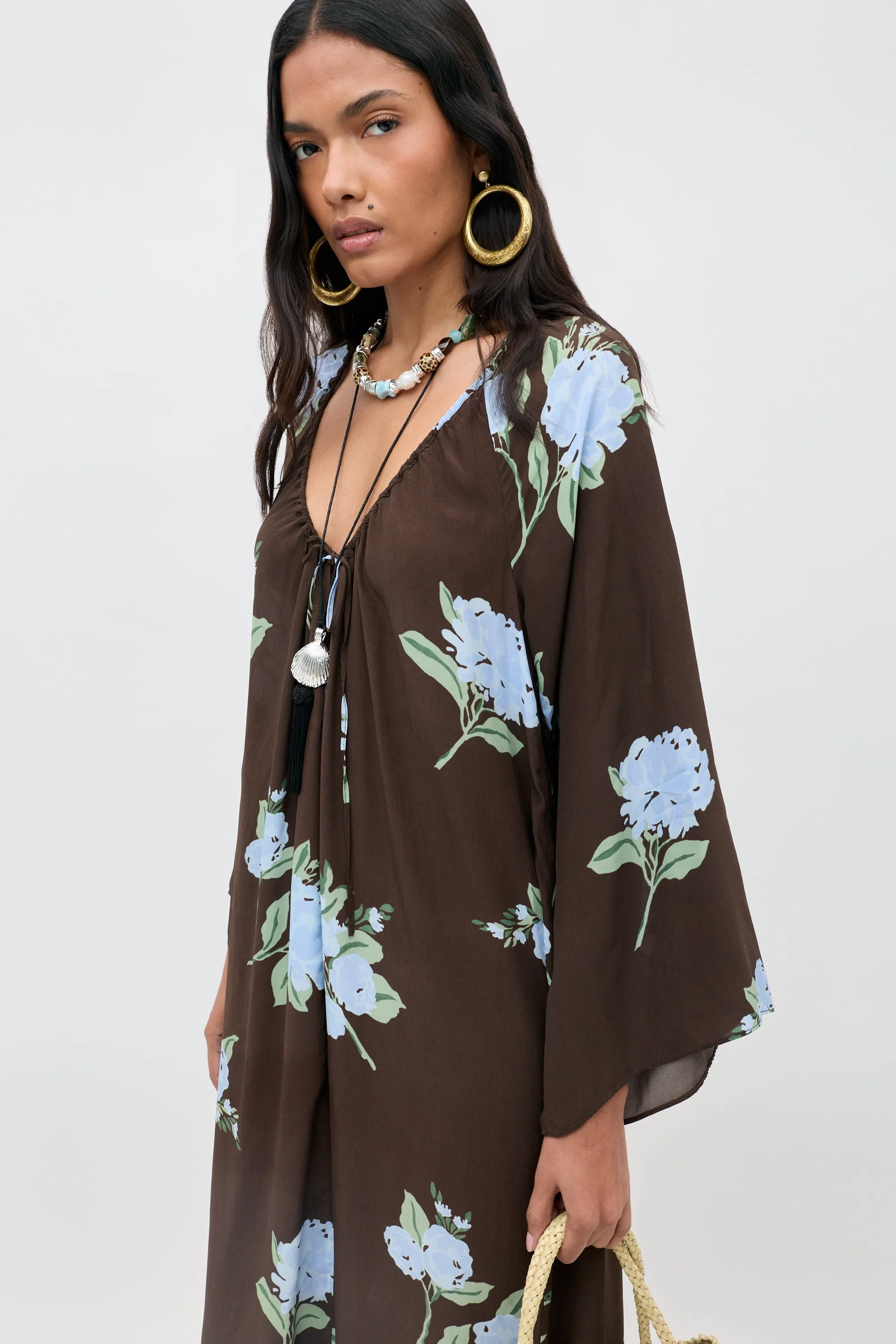 Lianne - Peonies Scatter Brown sold by RIXO product image thumbnail 5