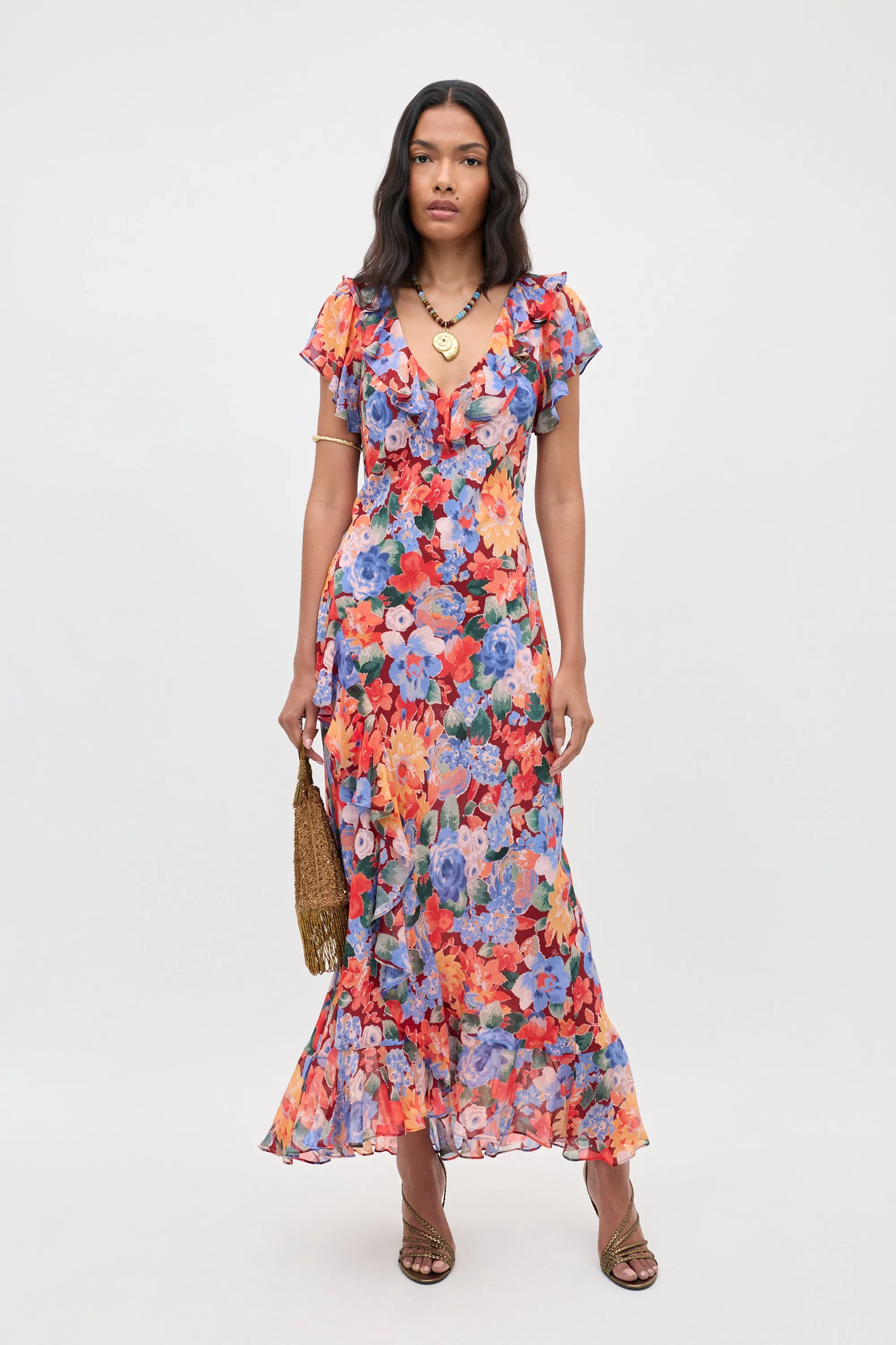 Meadow - Chelsea Floral Red sold by RIXO
