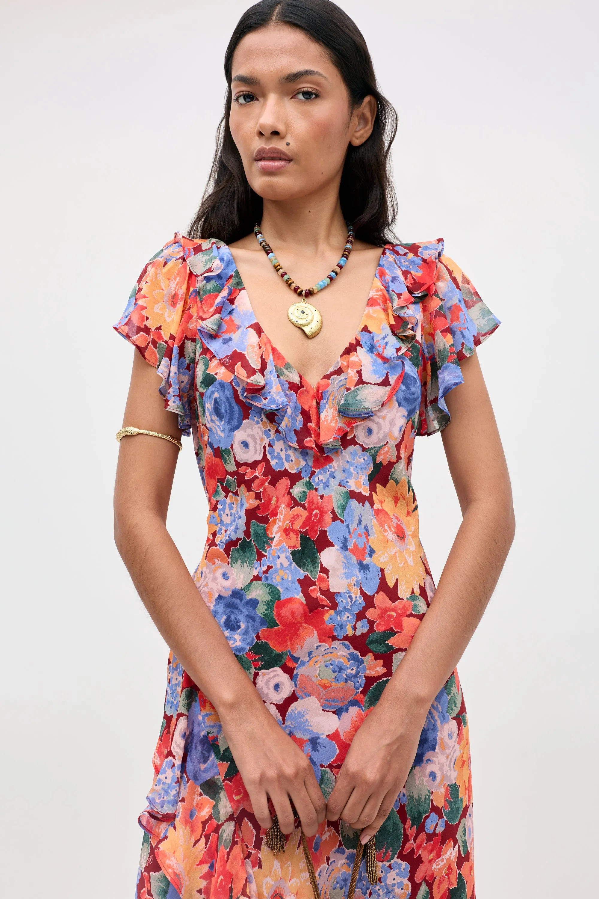 Meadow - Chelsea Floral Red sold by RIXO product image thumbnail 3
