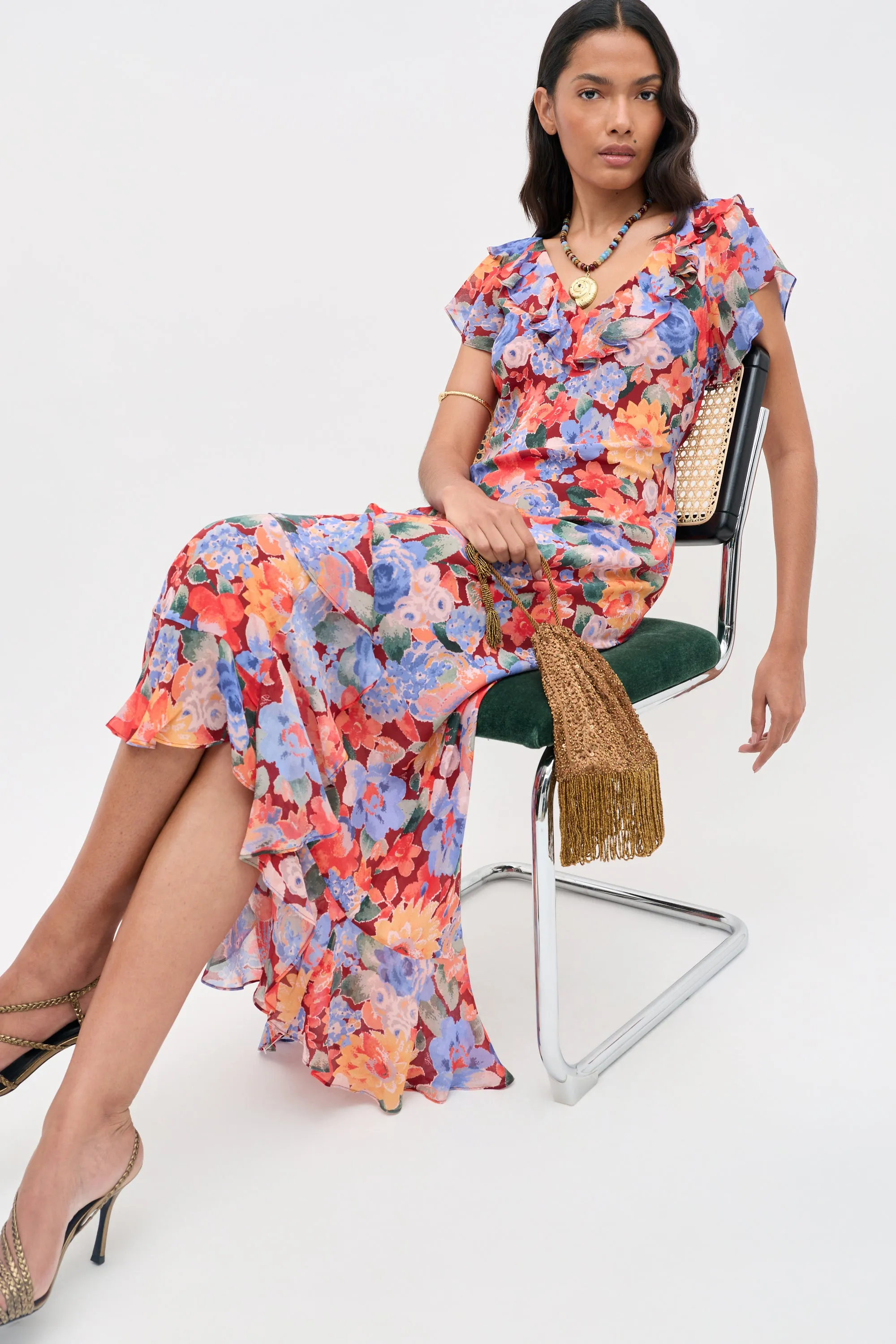 Meadow - Chelsea Floral Red sold by RIXO product image thumbnail 2