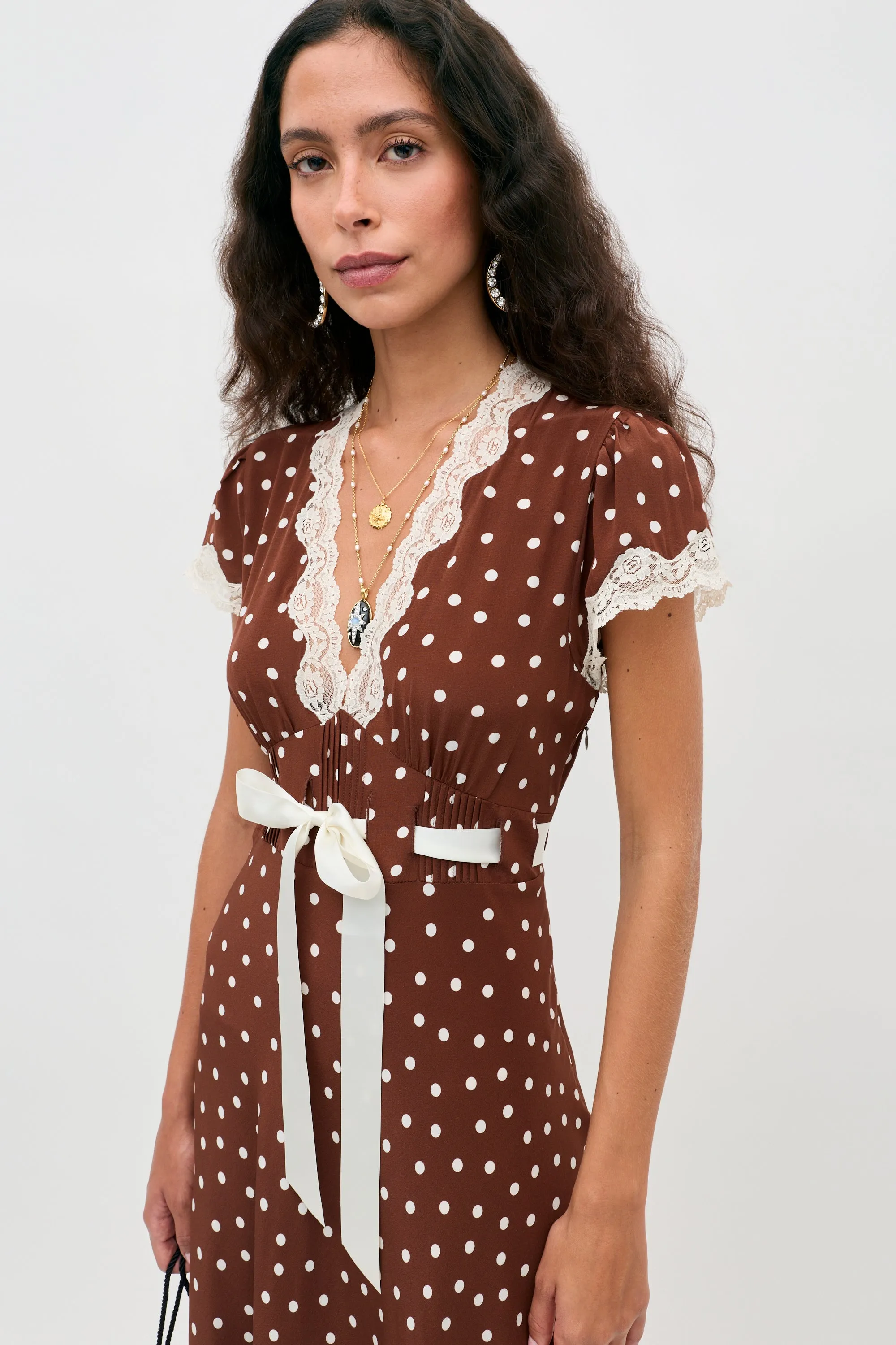Marlice - Layla Dot Brown sold by RIXO product image thumbnail 2