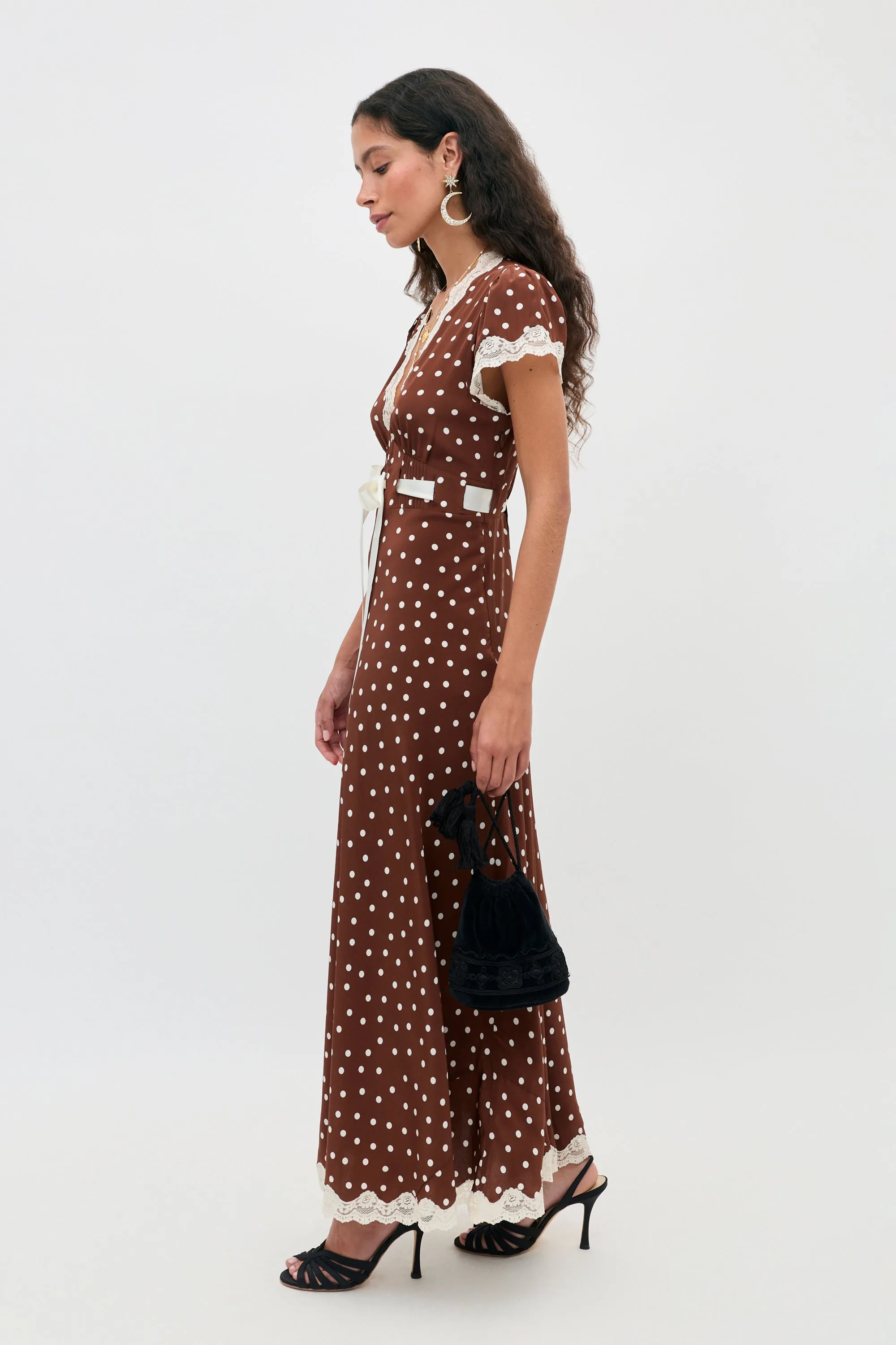 Marlice - Layla Dot Brown sold by RIXO product image thumbnail 3