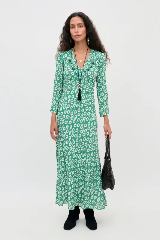 Delphine -  Wishing Floral Green made by RIXO