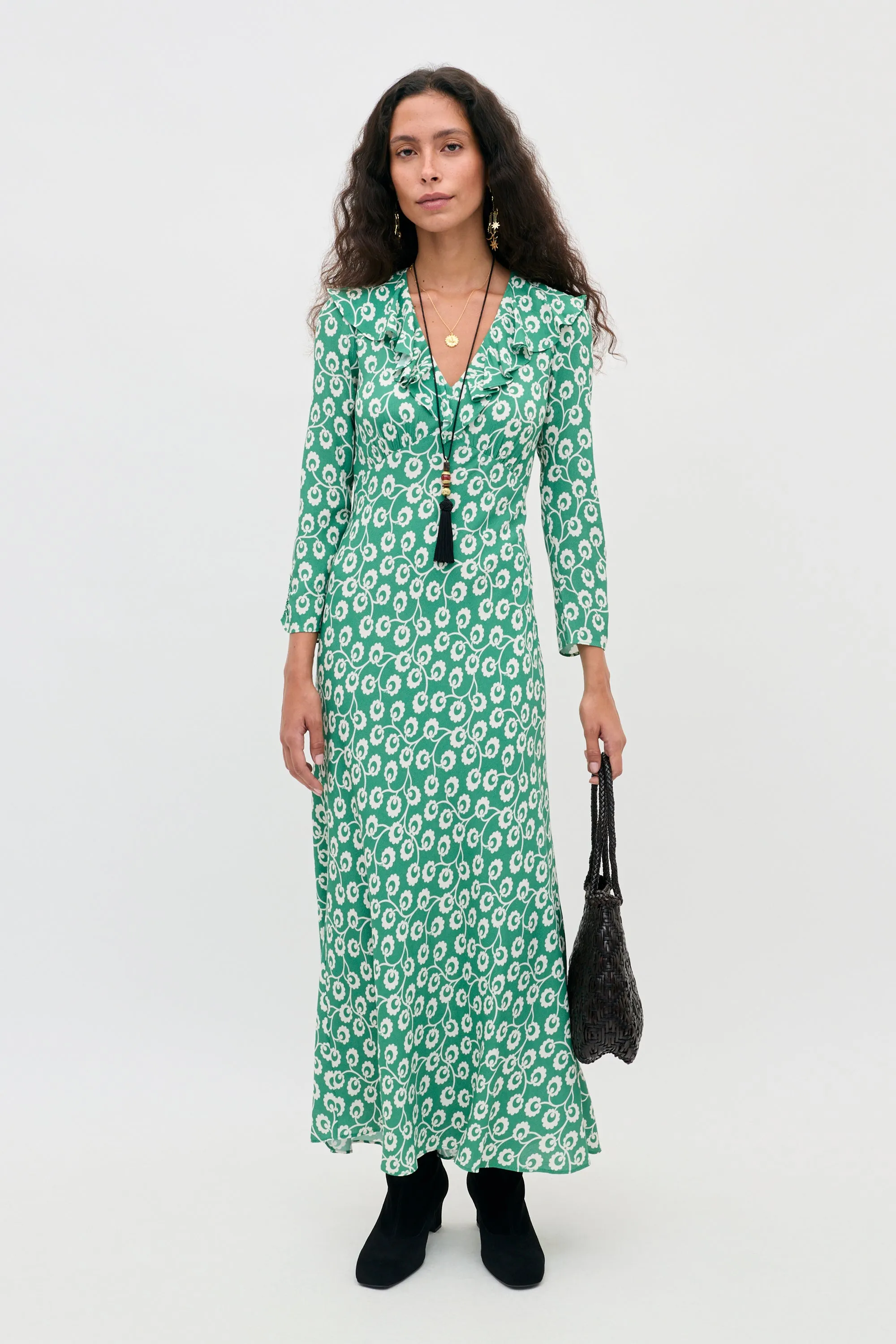 Delphine - Wishing Floral Green sold by RIXO