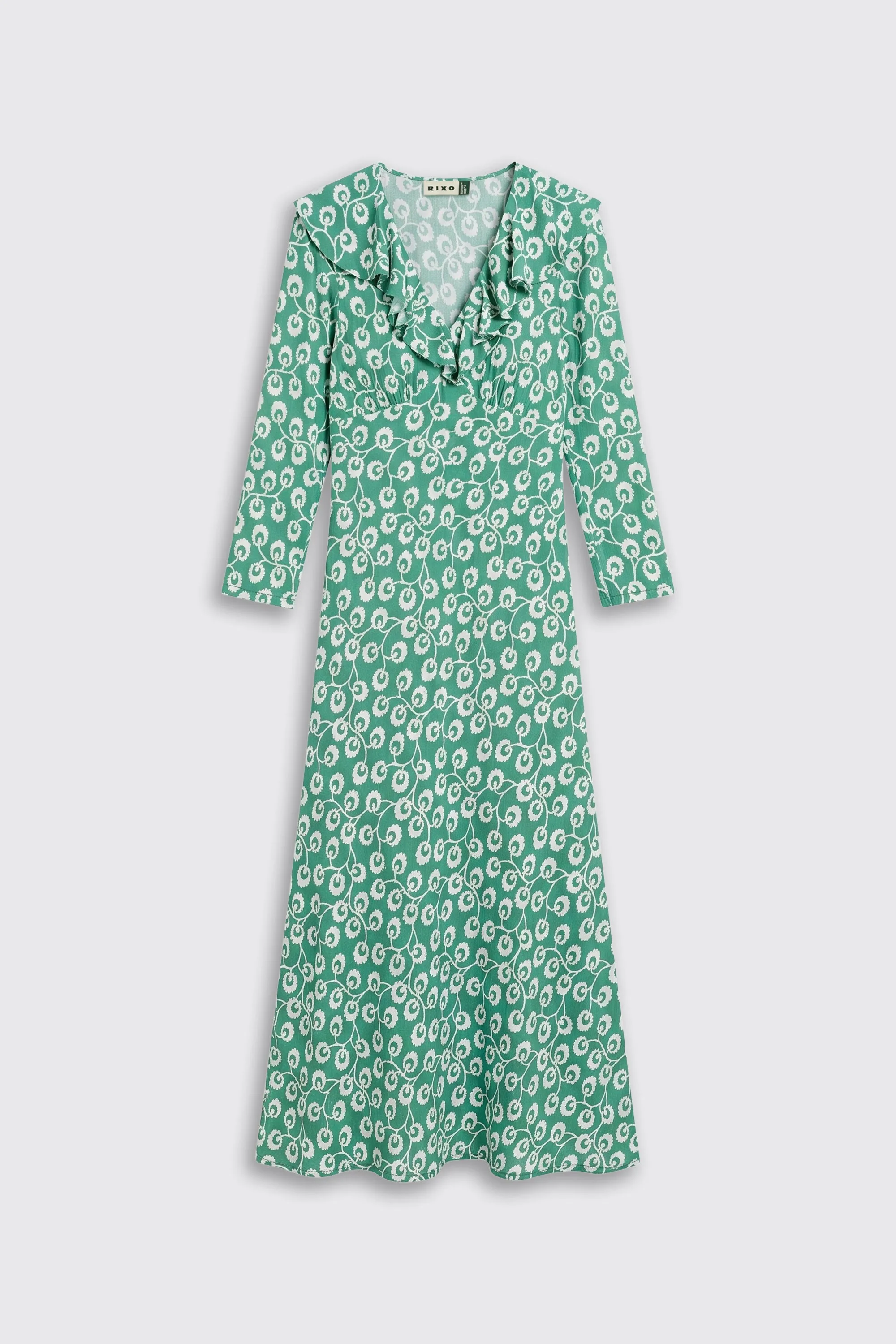 Delphine - Wishing Floral Green sold by RIXO product image thumbnail 5