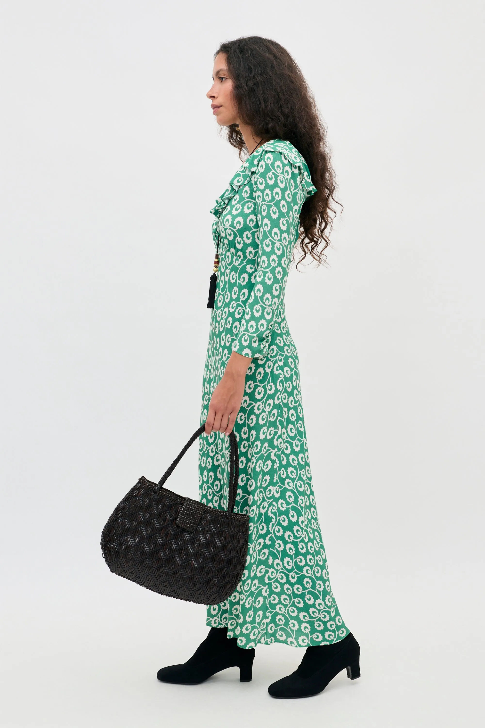 Delphine - Wishing Floral Green sold by RIXO product image thumbnail 2