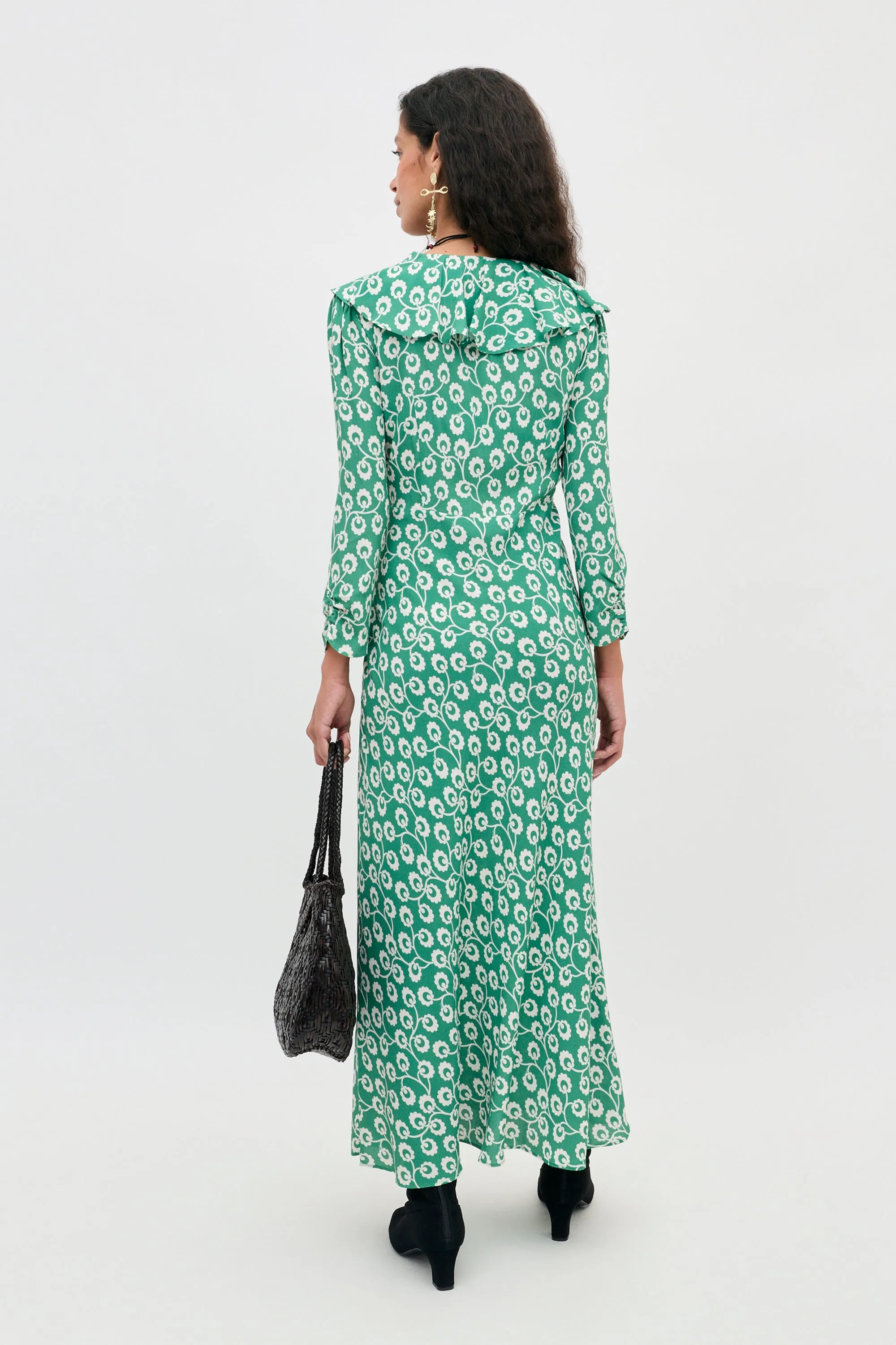Delphine - Wishing Floral Green sold by RIXO product image thumbnail 4
