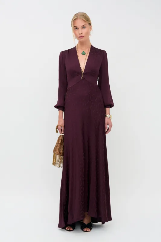 Emory - Floral Trail Jacquard Wine made by RIXO