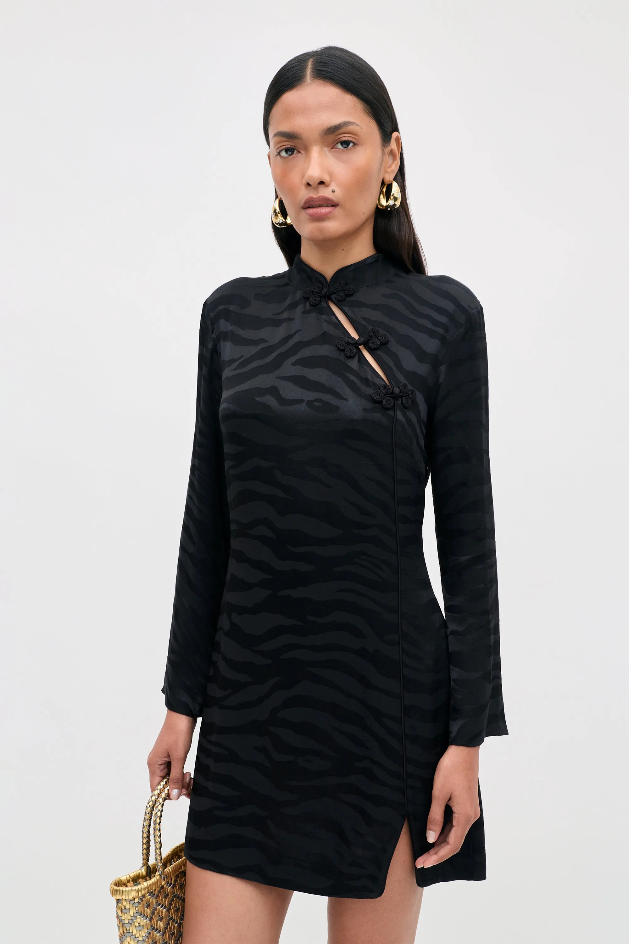Brooklyn - Cooper Jacquard Black sold by RIXO