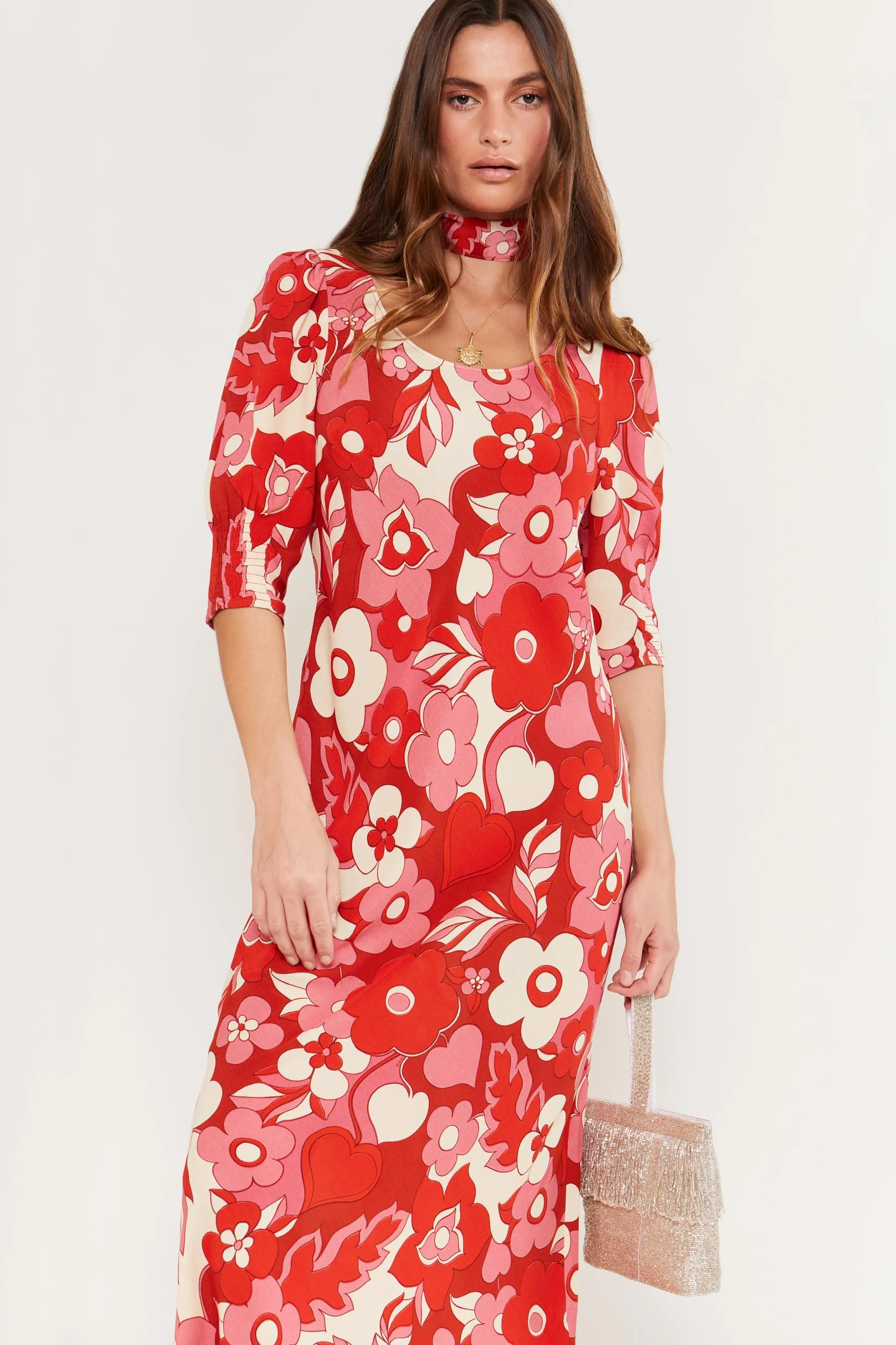 Oleander - Sweetheart Floral Pink sold by RIXO product image thumbnail 5