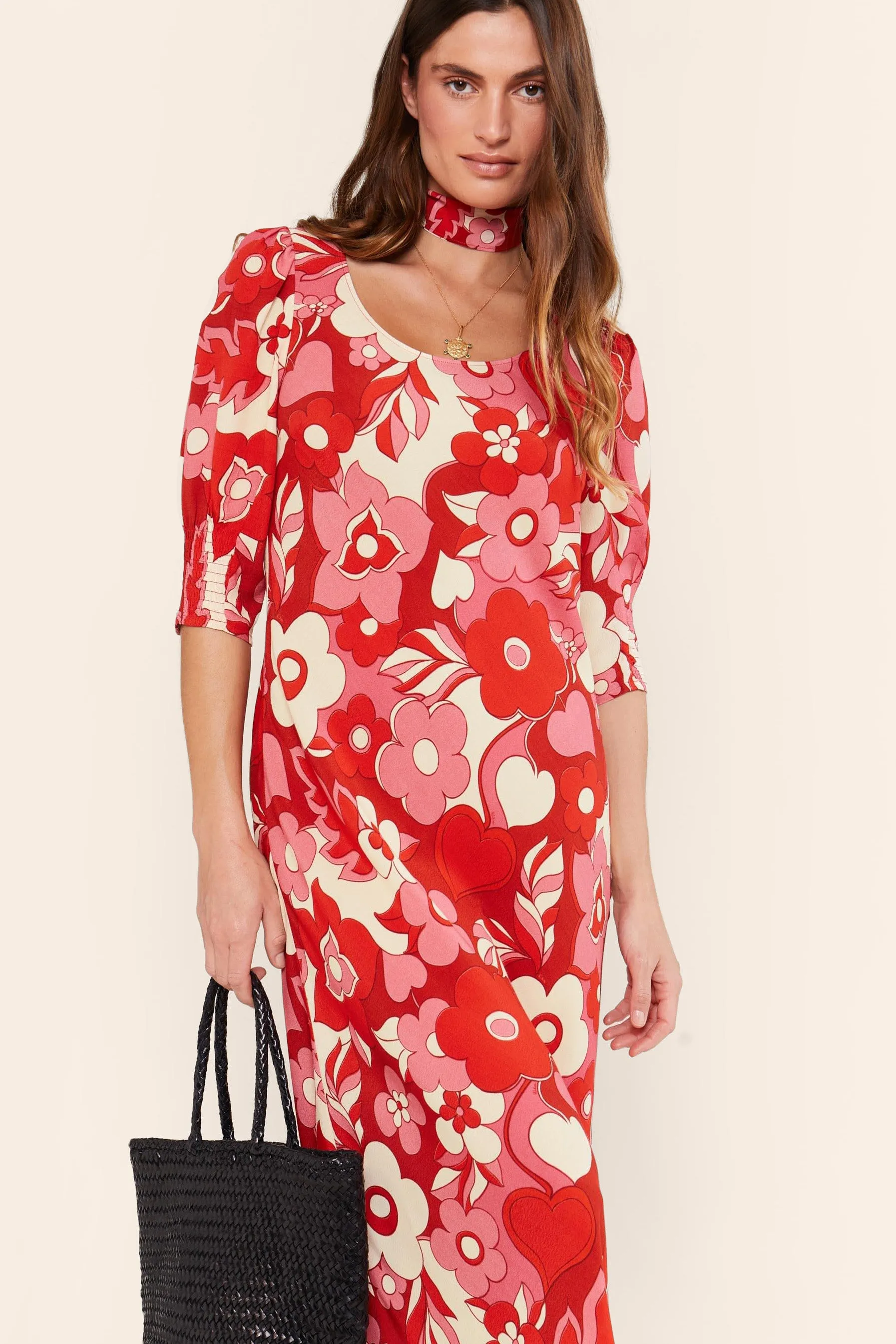 Oleander - Sweetheart Floral Pink sold by RIXO