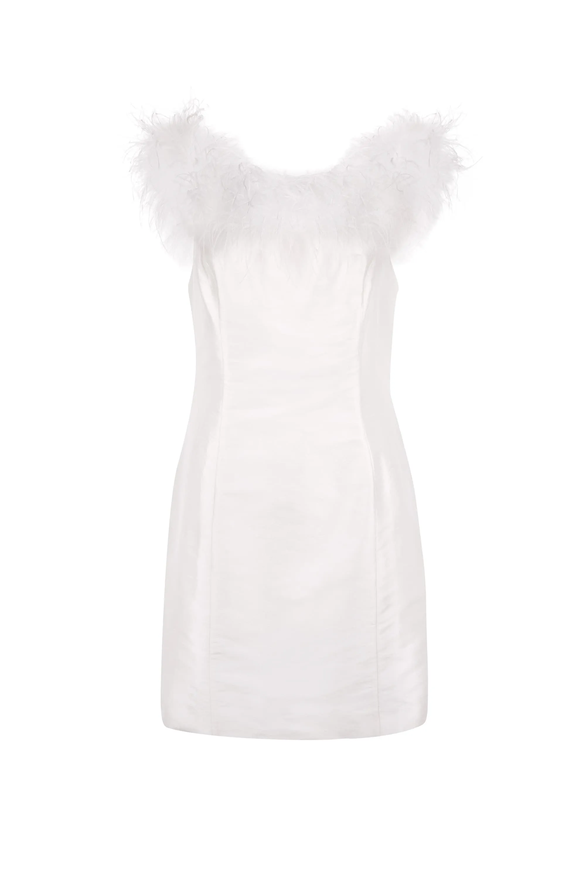 Lena - Feathers Ivory sold by RIXO product image thumbnail 4