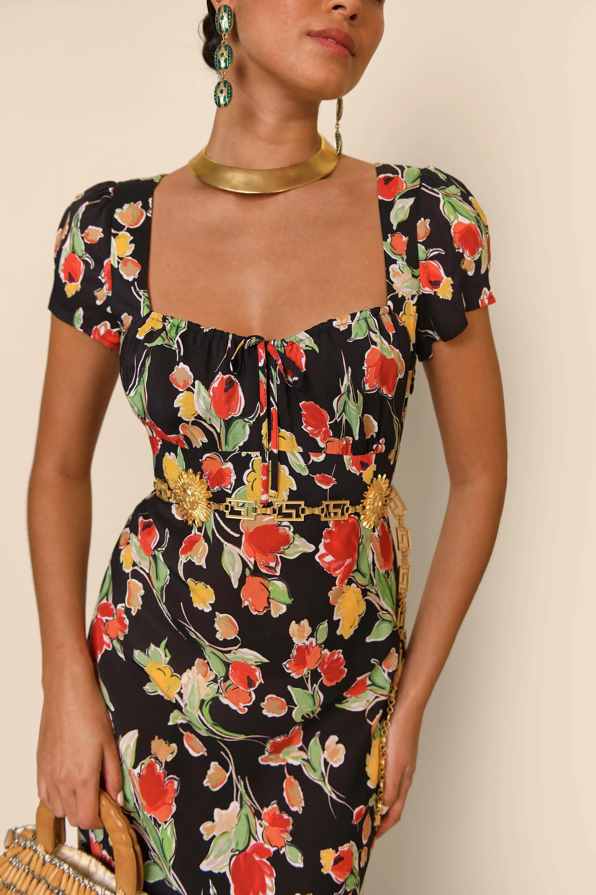 Marisa - Black Floral sold by RIXO product image thumbnail 2