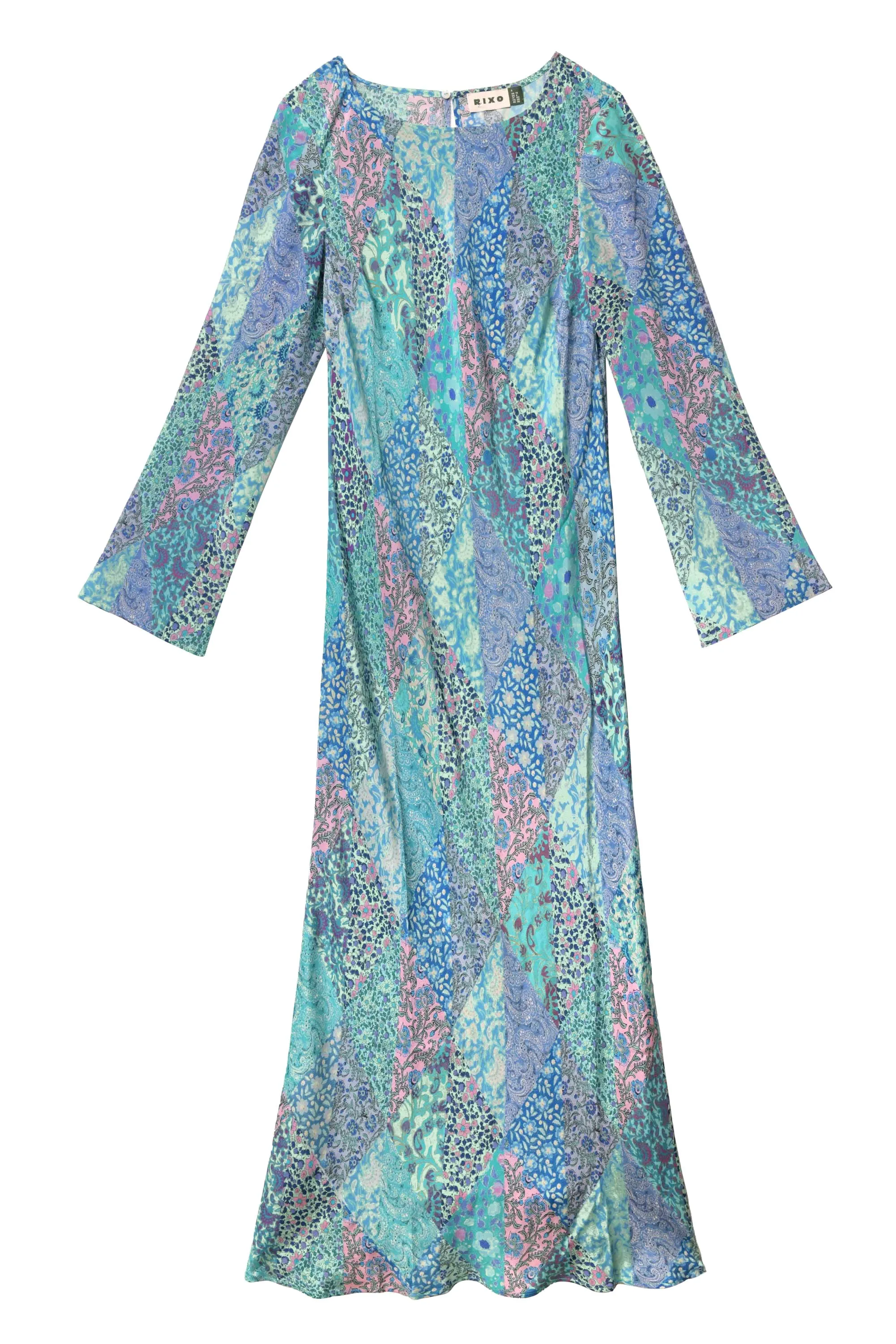 Alondra - Patchwork Blue sold by RIXO product image thumbnail 5