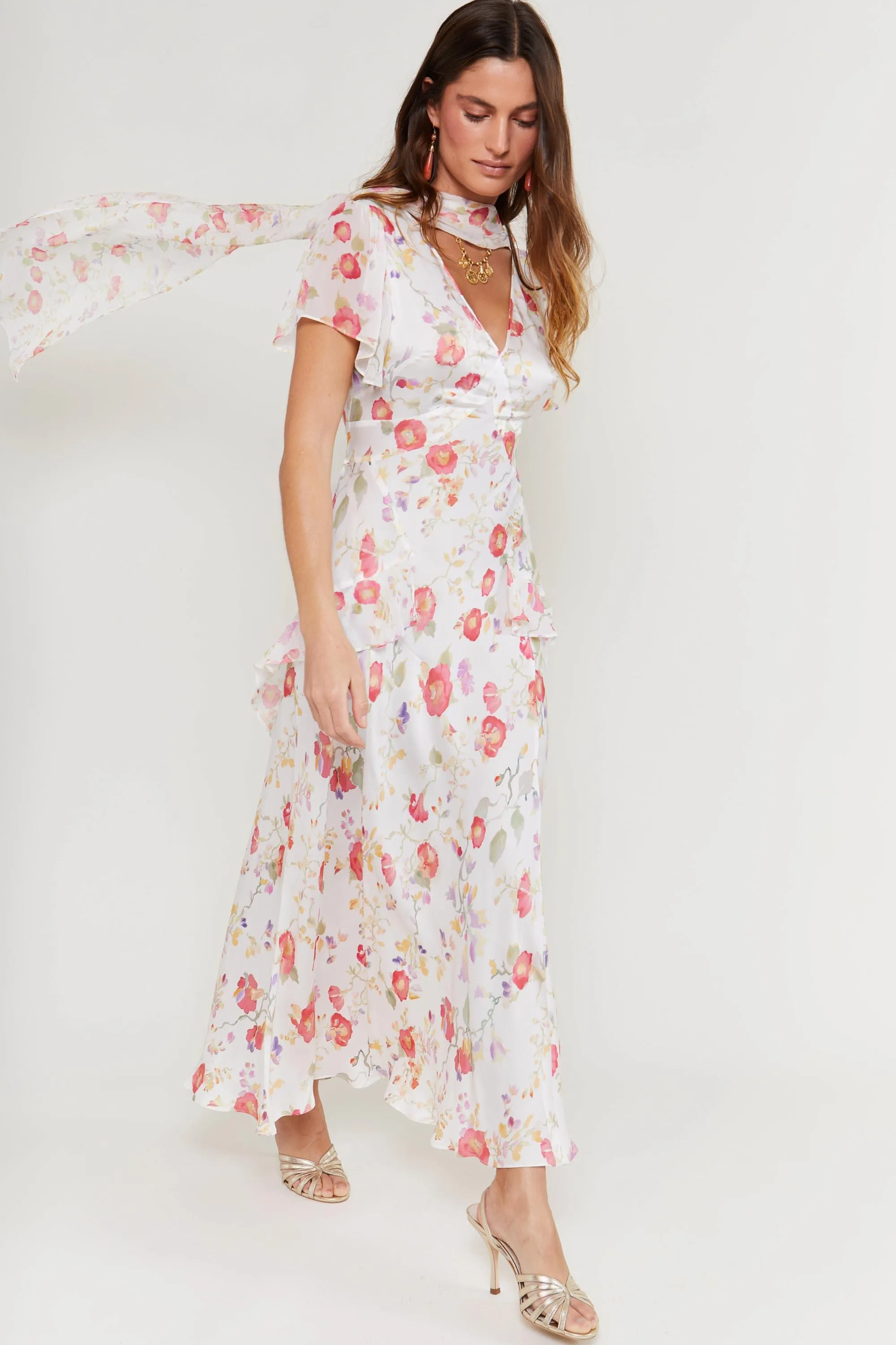 evie - waterblossom ivory sold by RIXO product image thumbnail 4