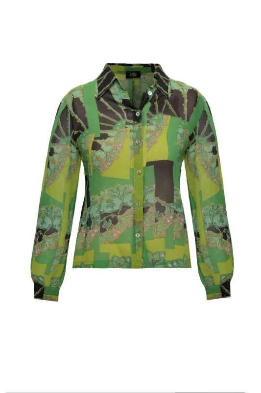 Vintage Top - Green made by RIXO