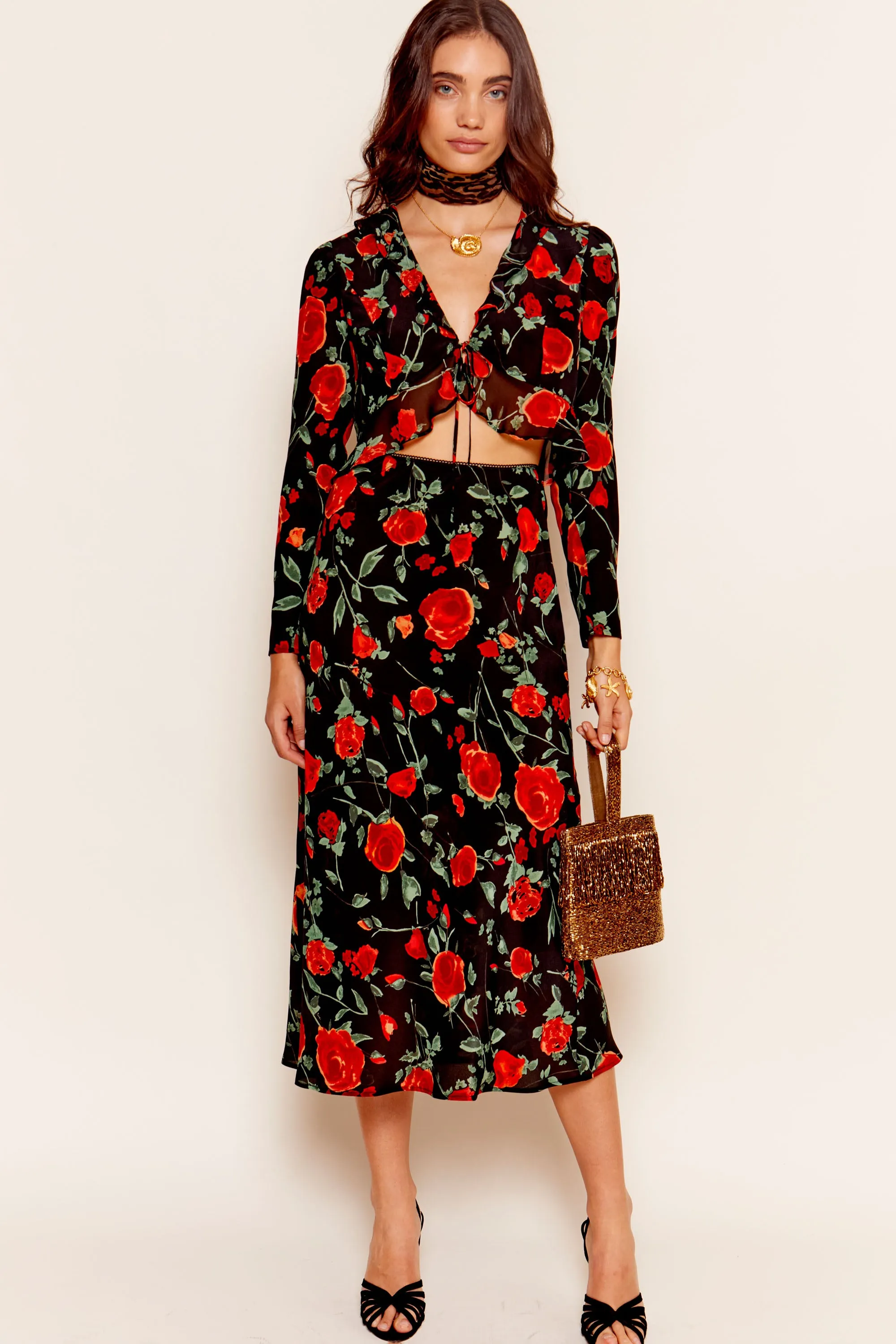 Neelu - Claudia Rose Black sold by RIXO product image thumbnail 3