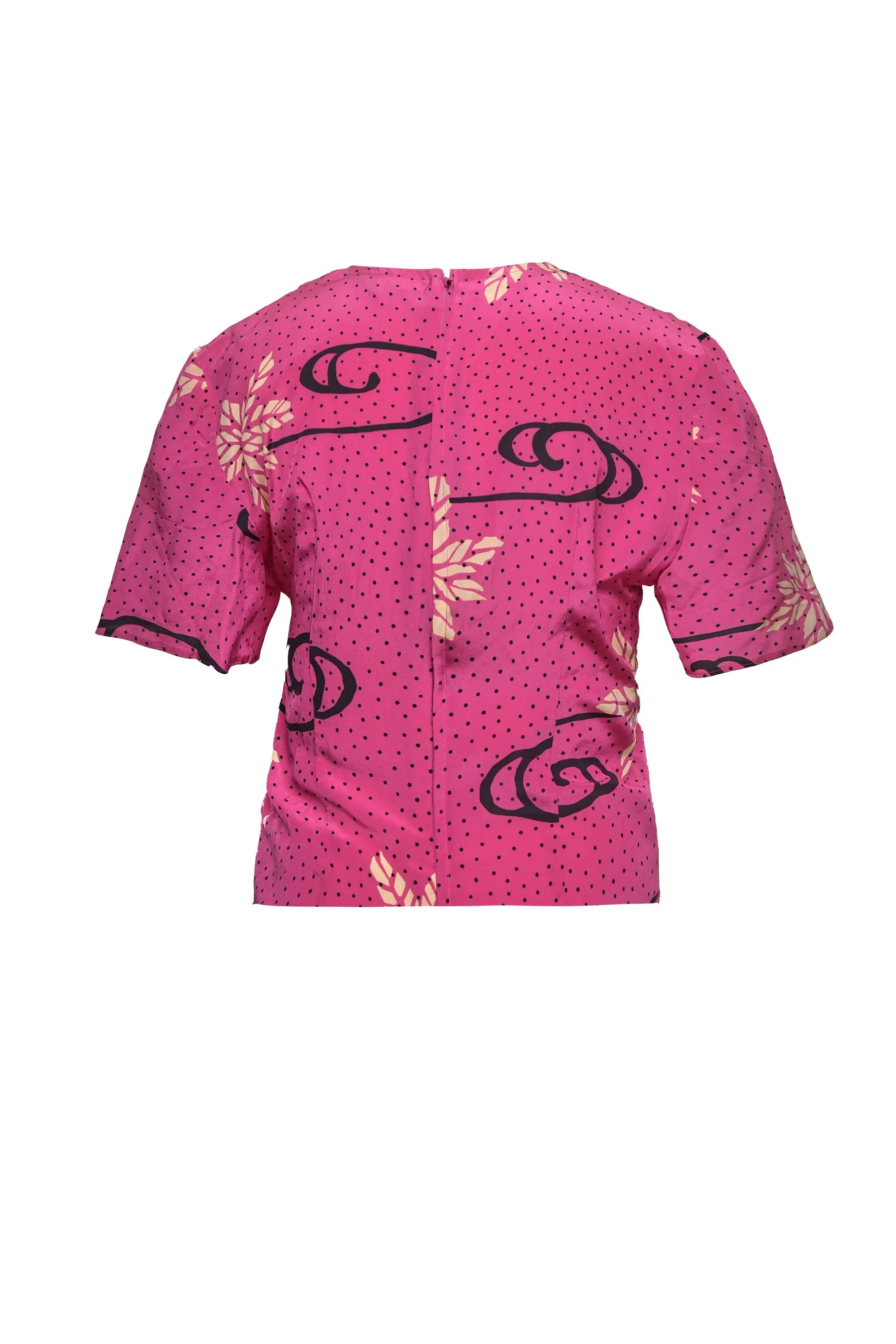 Vintage - Pink Printed Top sold by RIXO product image thumbnail 5