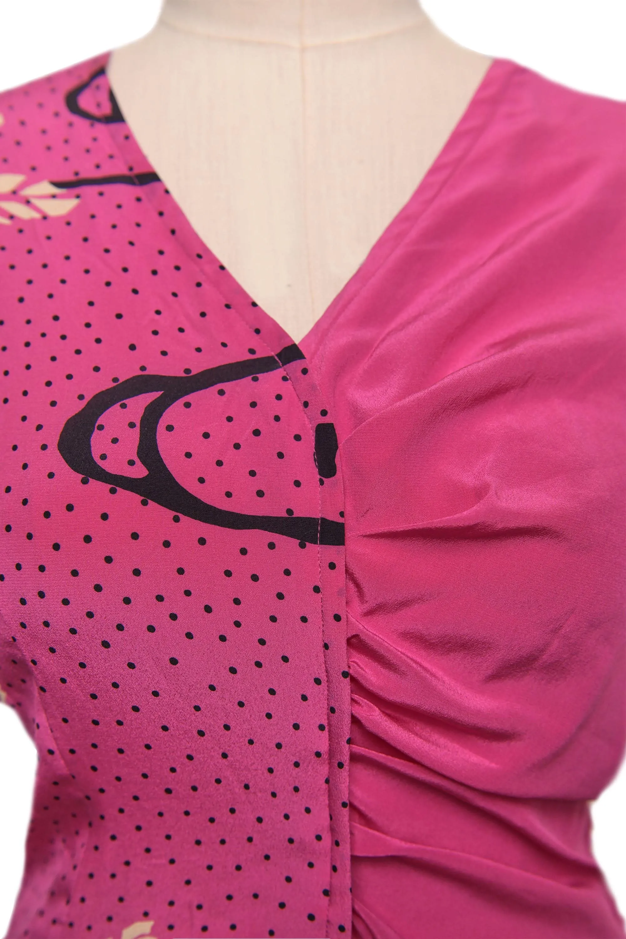 Vintage - Pink Printed Top sold by RIXO product image thumbnail 3