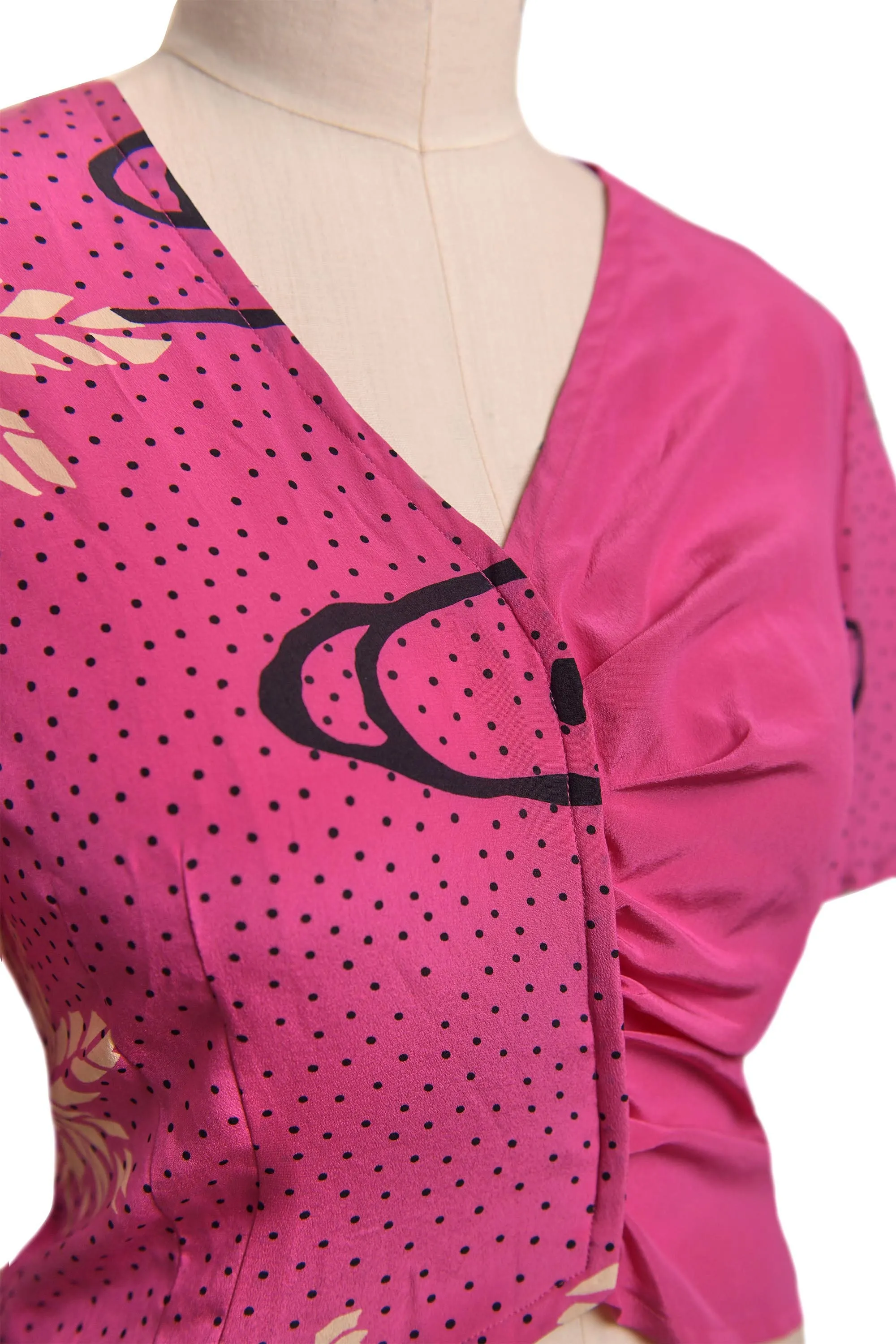 Vintage - Pink Printed Top sold by RIXO product image thumbnail 2