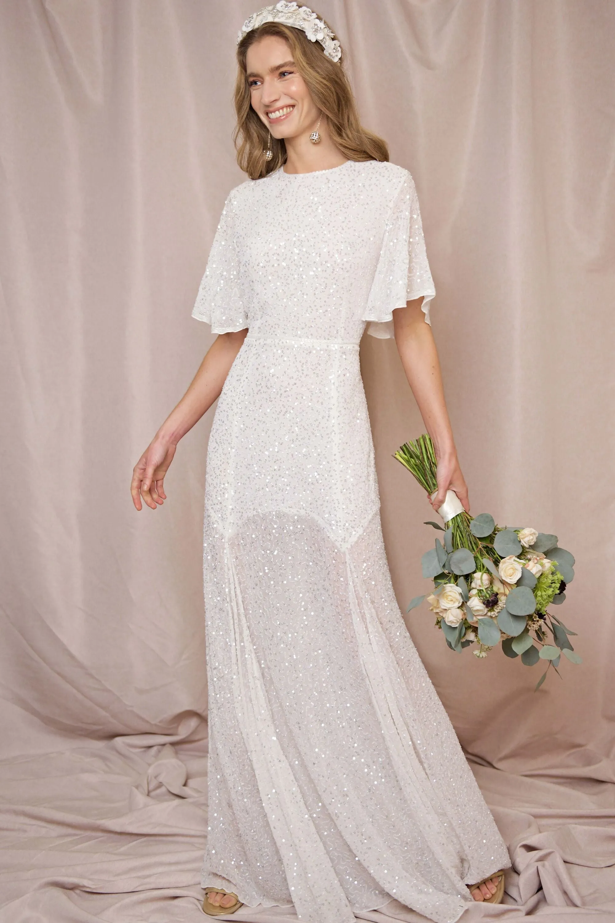 Dina - Squiggle Ivory sold by RIXO