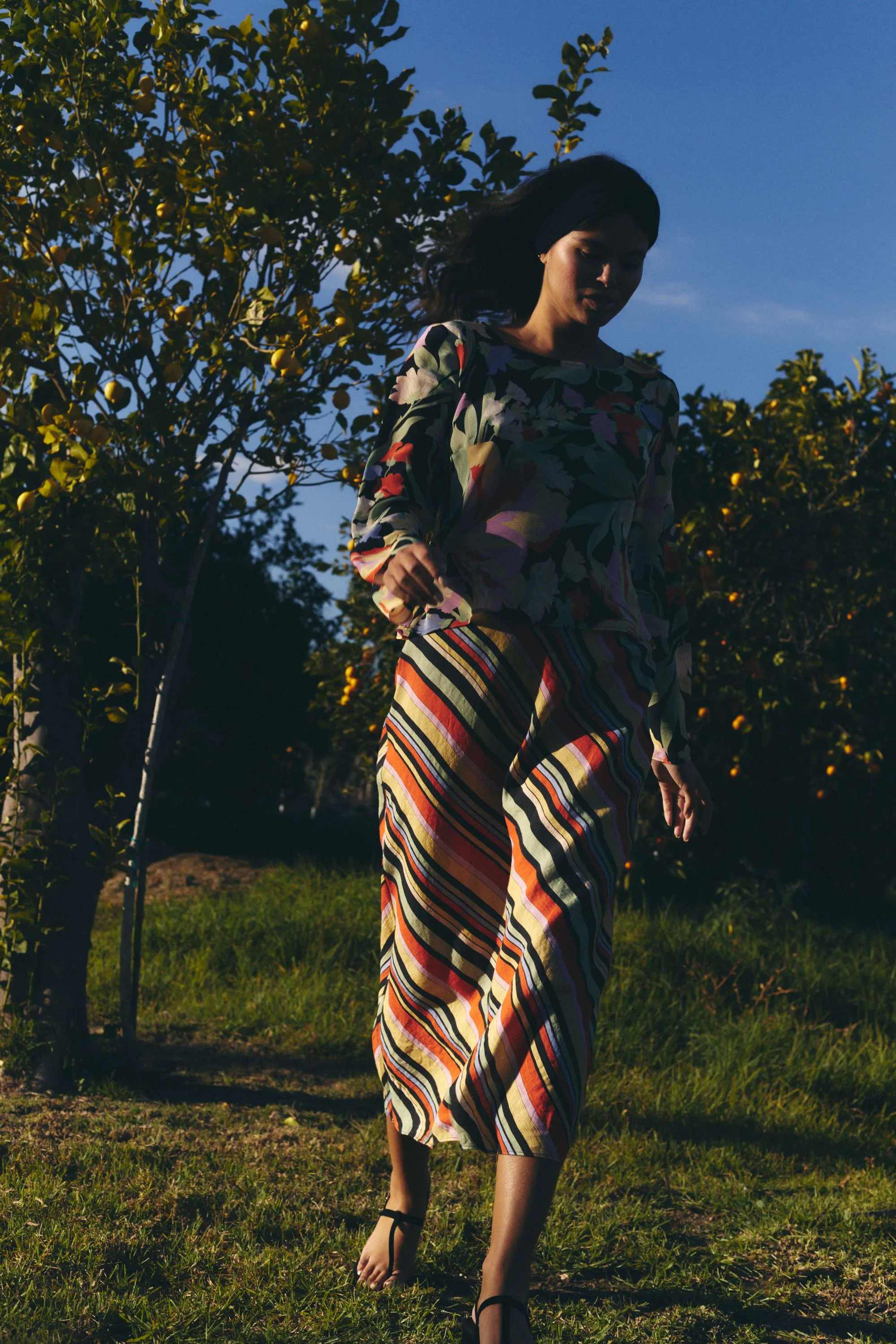 Ardith - Sorento Stripe Multi sold by RIXO product image thumbnail 3