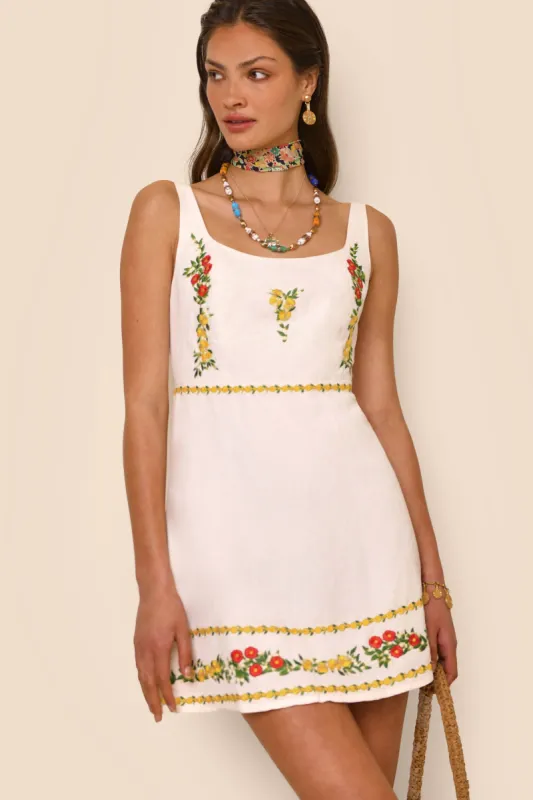 Ronan - Embroidery Cream sold by RIXO