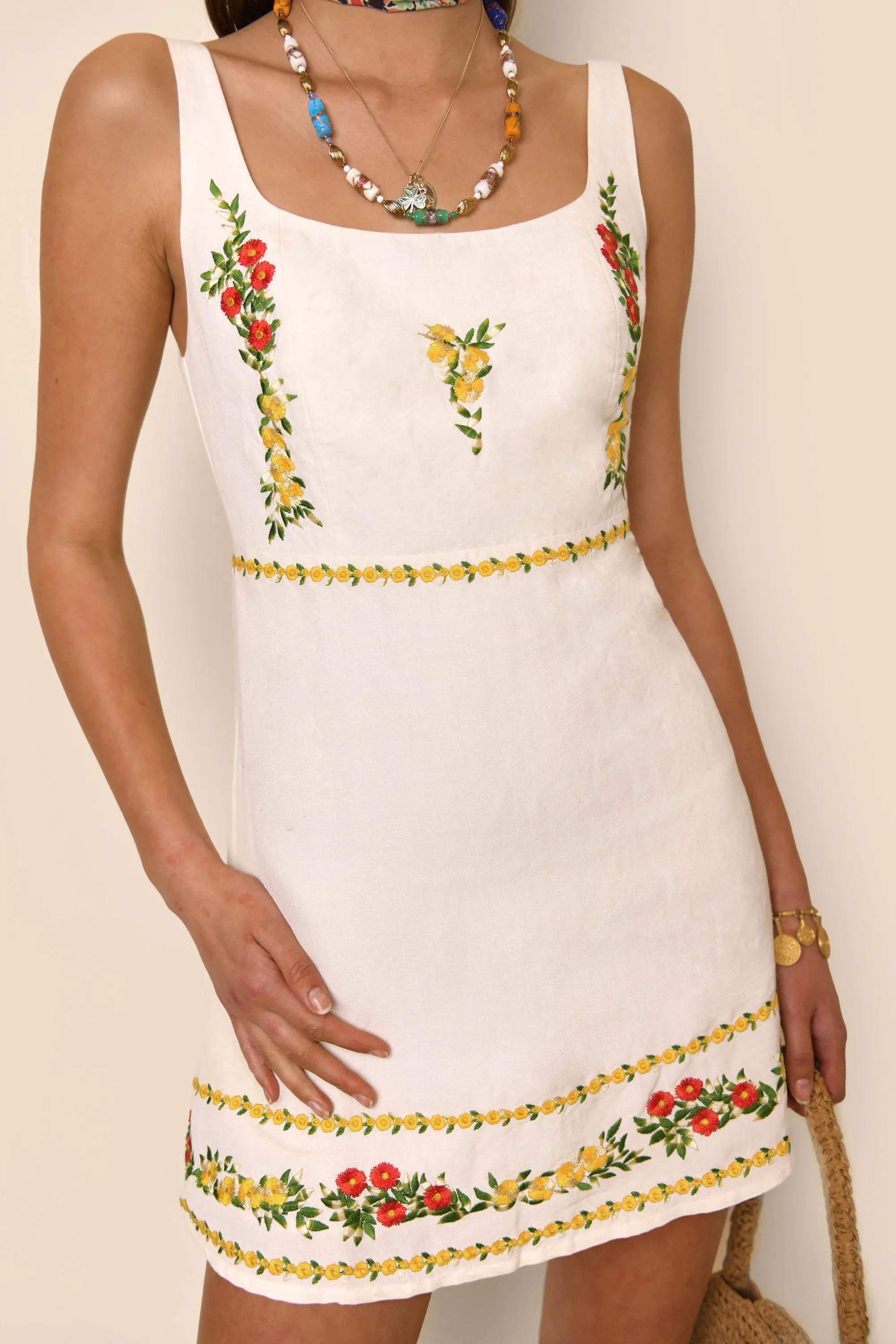 Ronan - Embroidery Cream sold by RIXO product image thumbnail 2