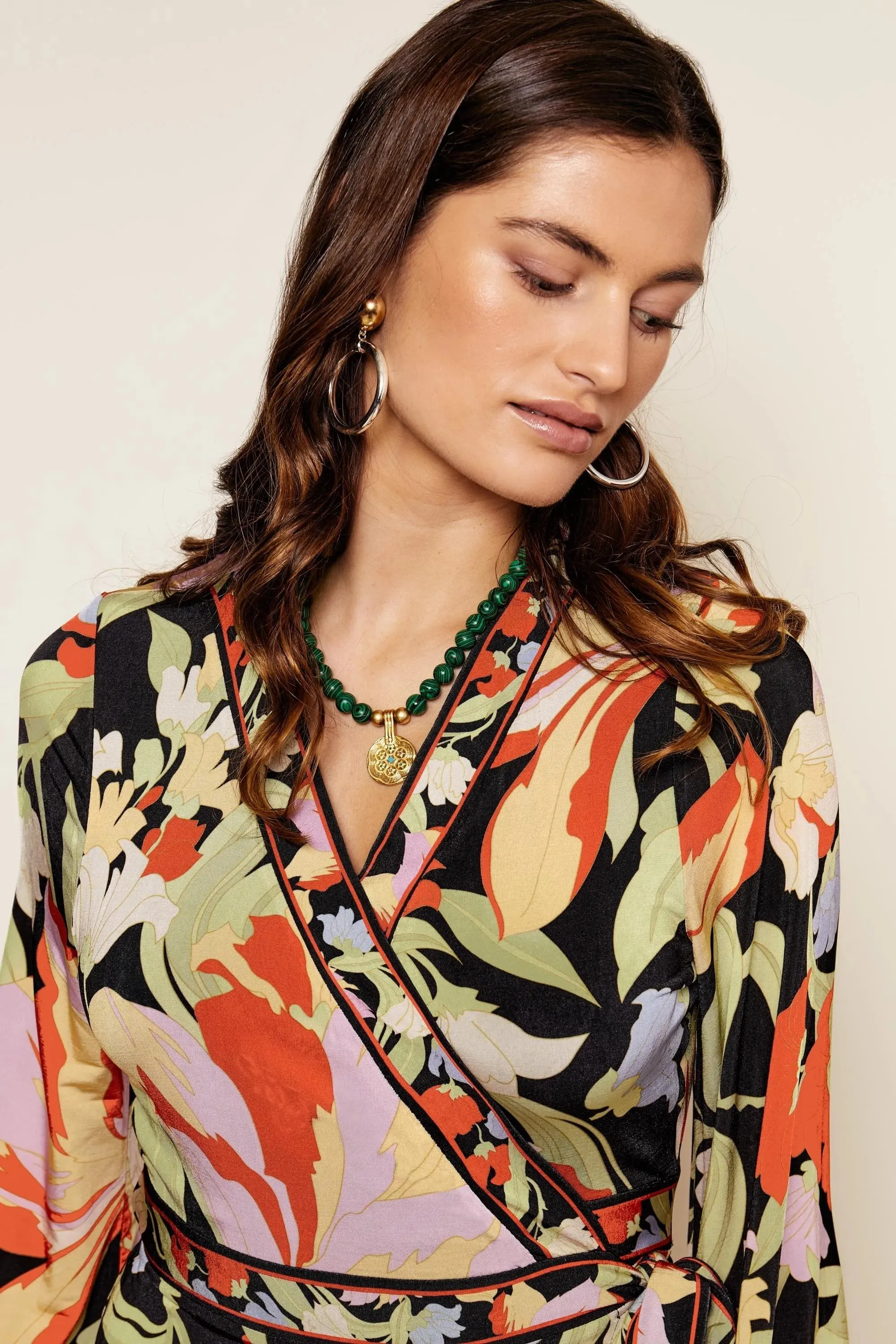 Annora - Cece Floral Black sold by RIXO product image thumbnail 4